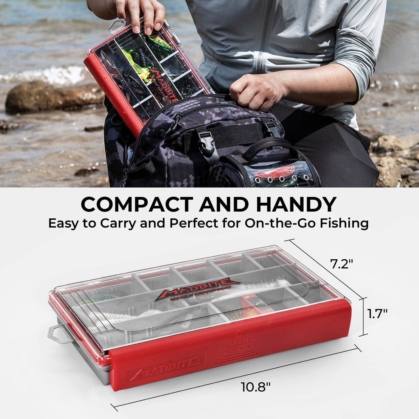 MadBite Freshwater Fishing Lure Kit