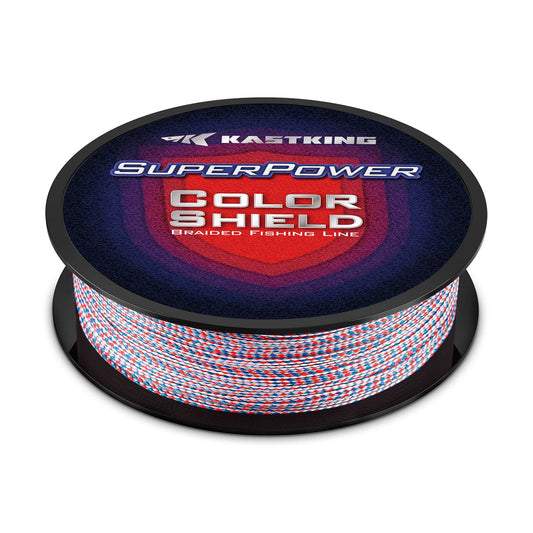 KastKing SuperPower ColorShield Braided Fishing line