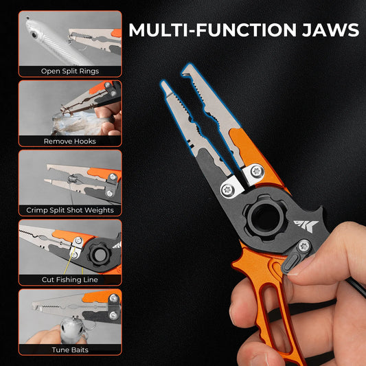 KastKing Ti-Forge Titanium Dual-Tip Jaw Pliers