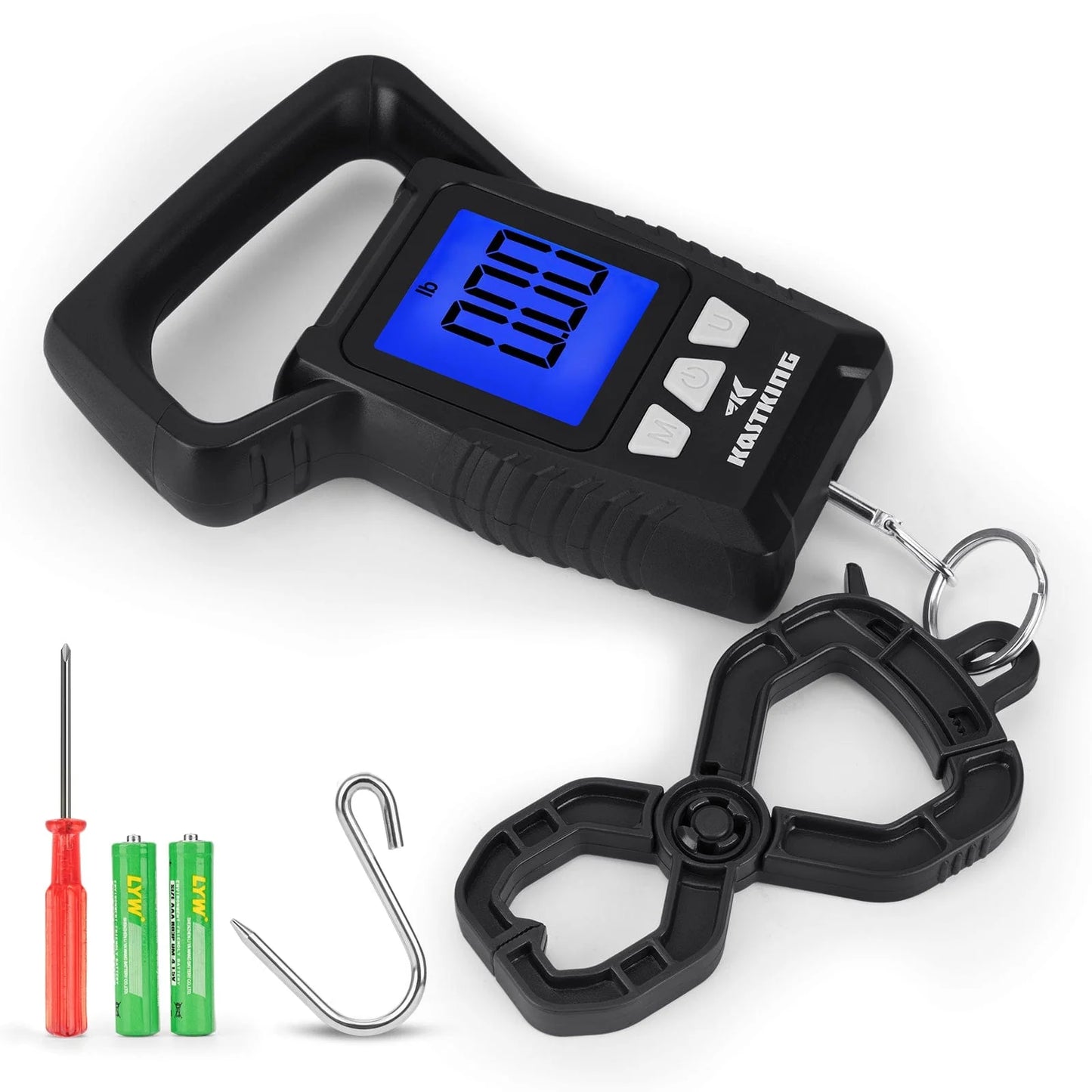 KastKing WideView Floating Waterproof Digital Scale or Lip Grip Combo