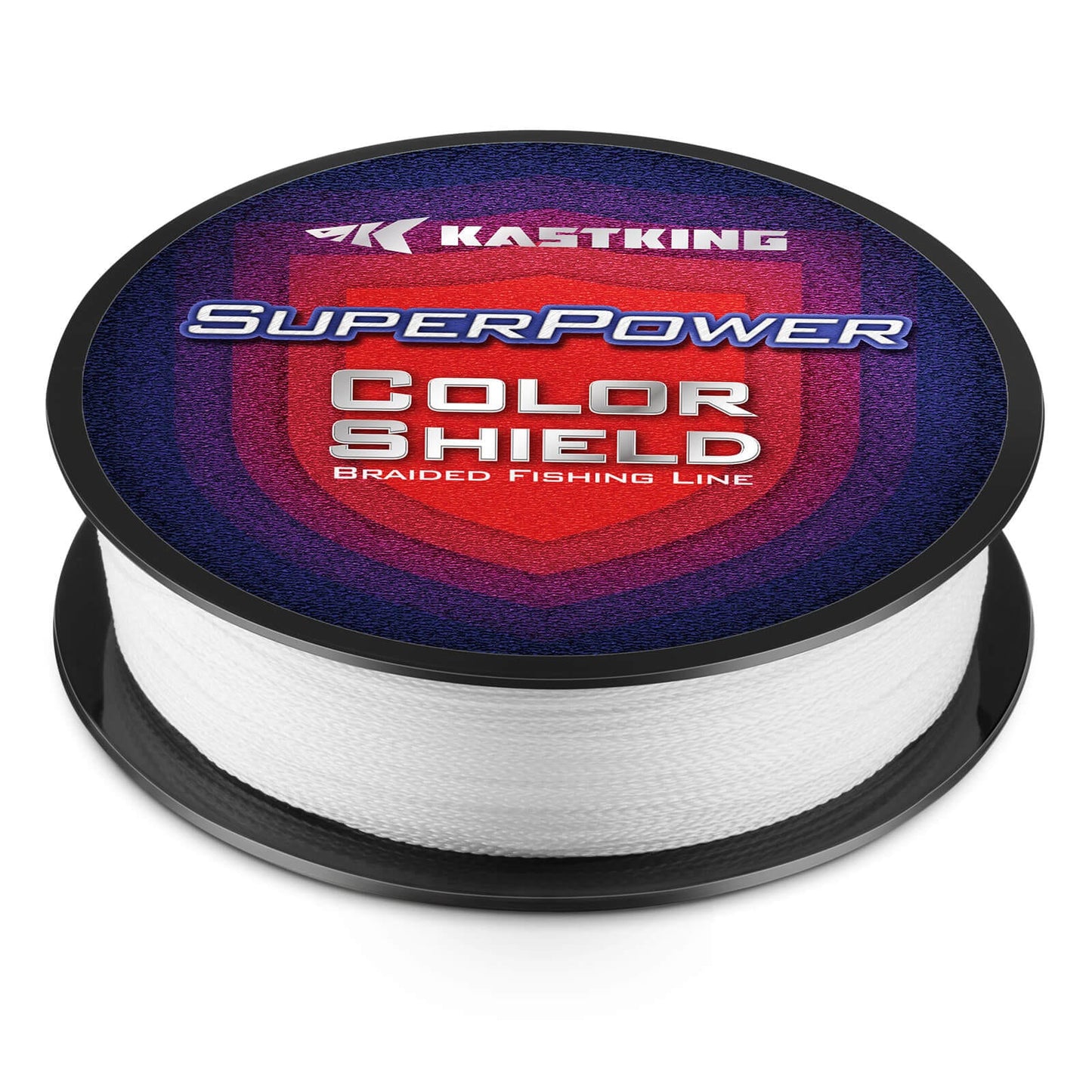 KastKing SuperPower ColorShield Braided Fishing line - 300YDS