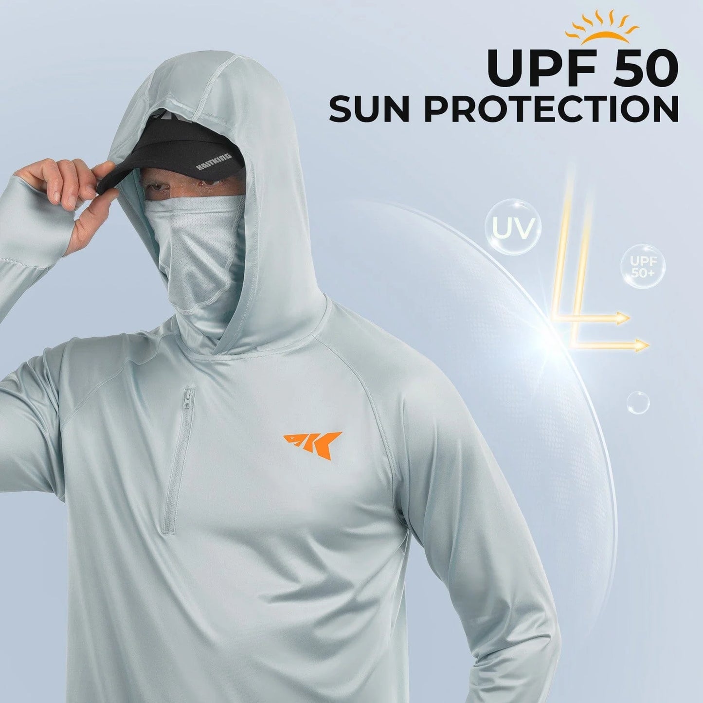 KastKing Sun Tamer Performance UPF 50 Fishing Hoodie