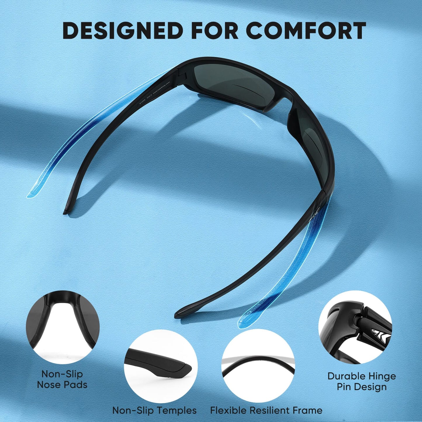 KastKing Ellijay Bifocal Sport Sunglasses