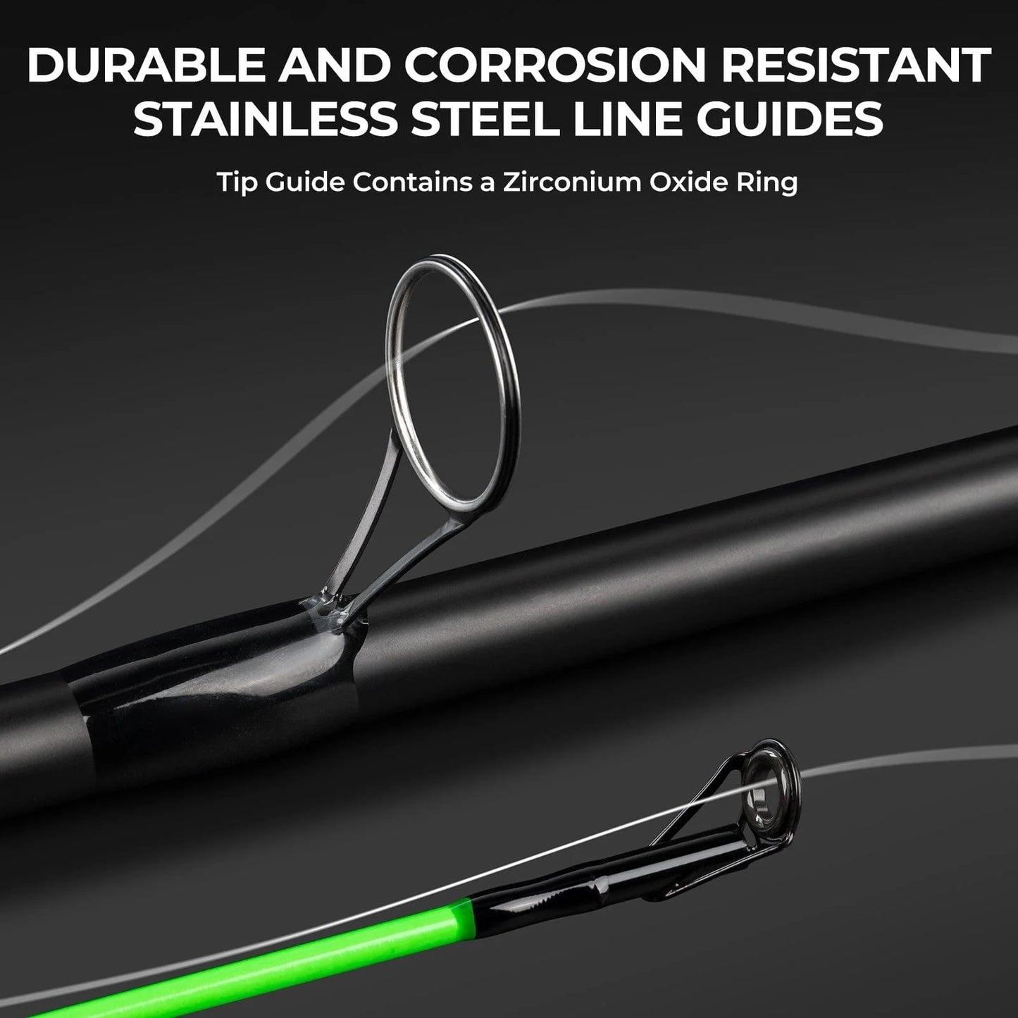 KastKing Brutus SpinCast Rod and Reel Combo with Tackle Kit