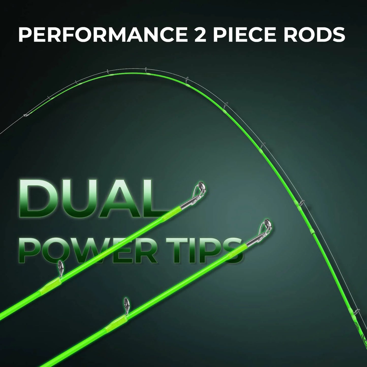 KastKing Zephyr Dual-tip Baitcaster Rod and Reel Combo