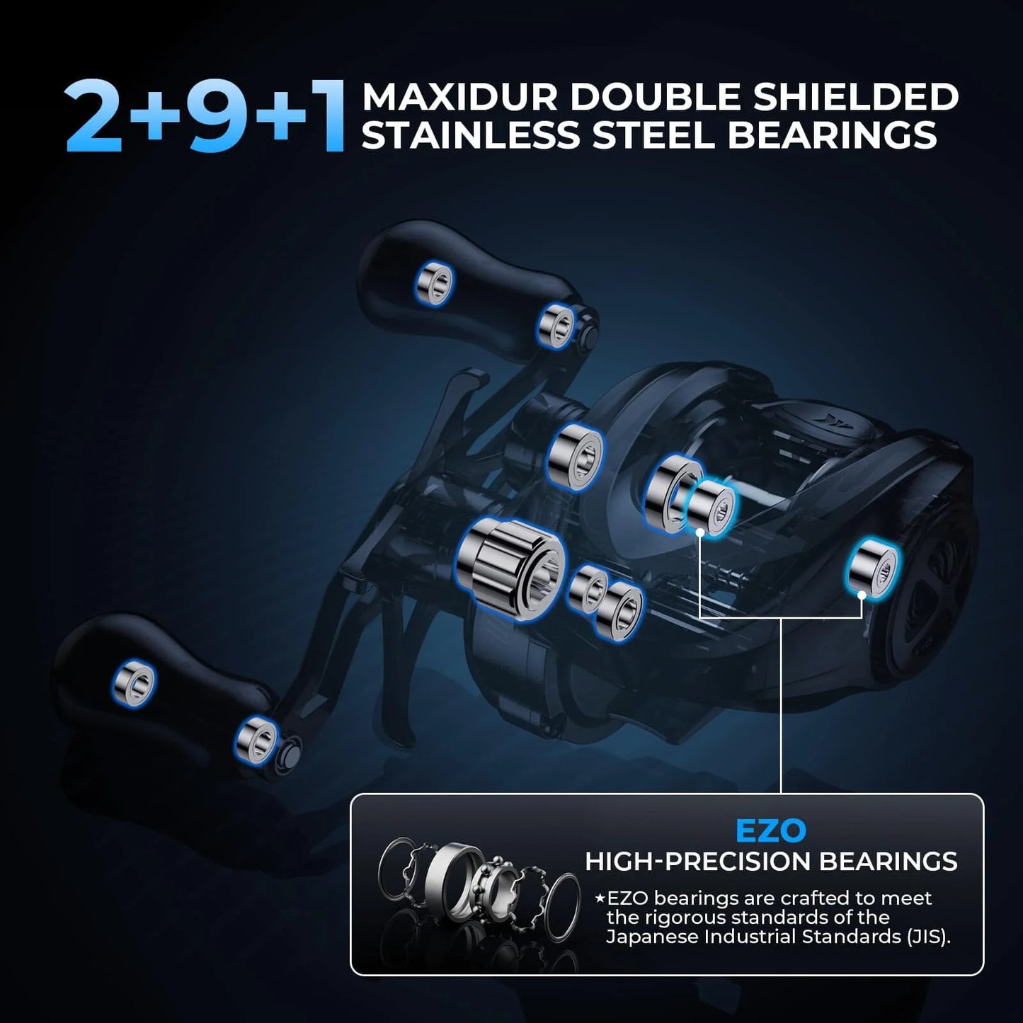 KastKing Mg-Ti Elite Magnesium Baitcasting Reel