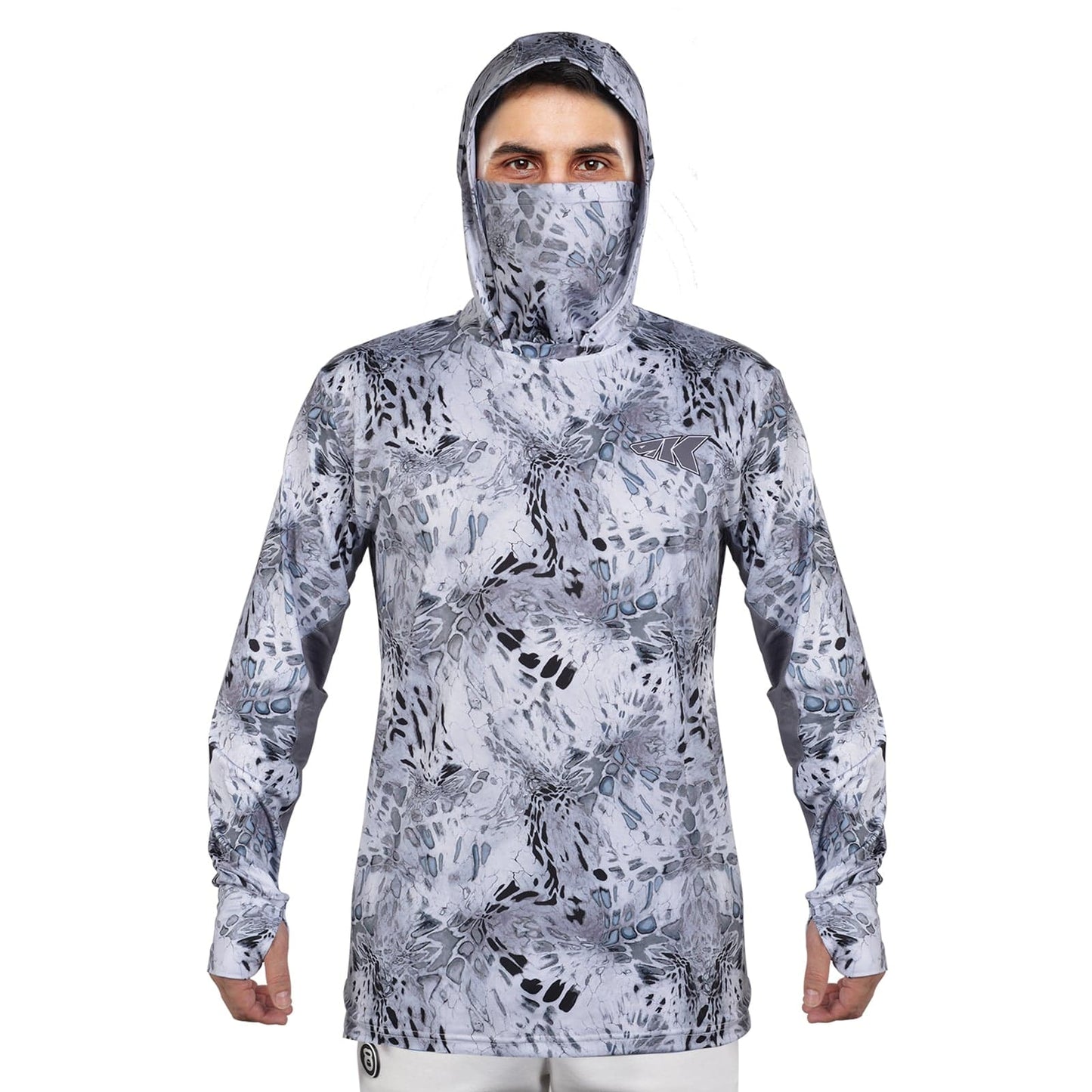 KastKing Men's Long Sleeve Fishing Shirt (With Neck Gaiter)