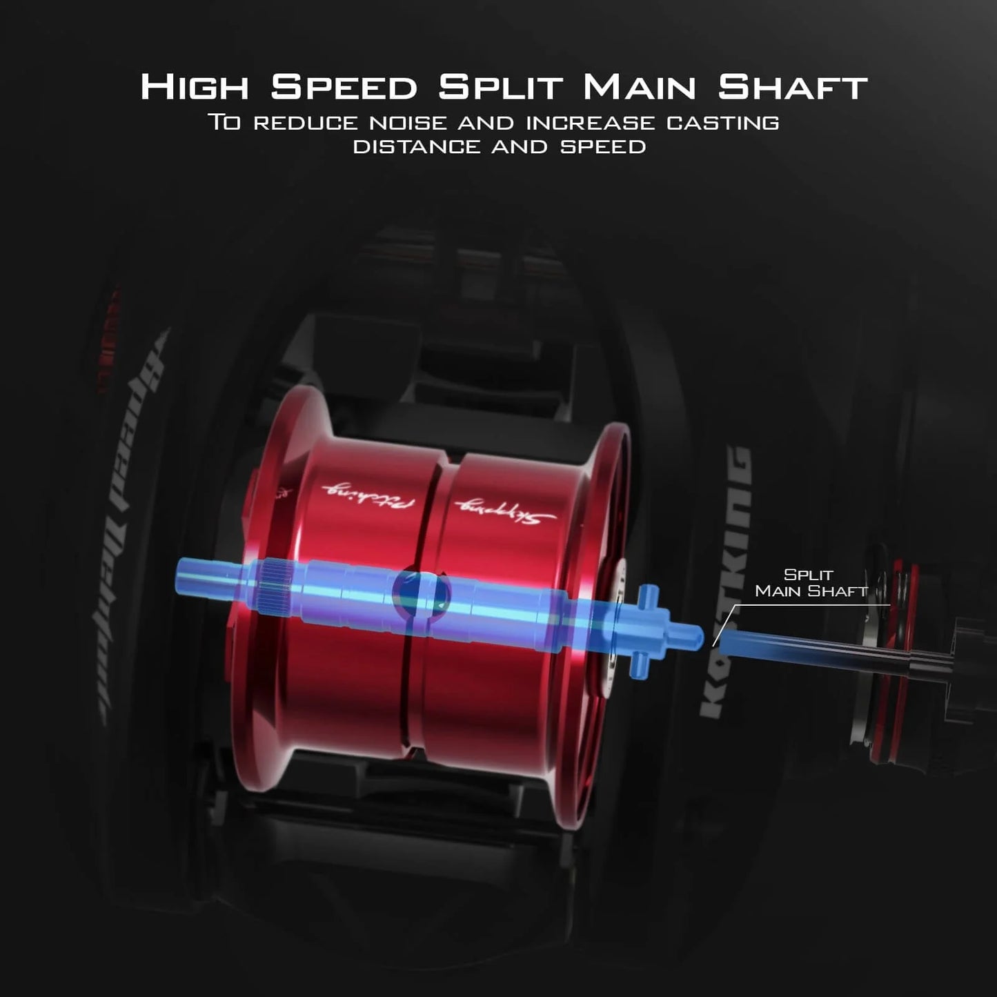 KastKing Speed Demon Elite Skipping Baitcasting Reel