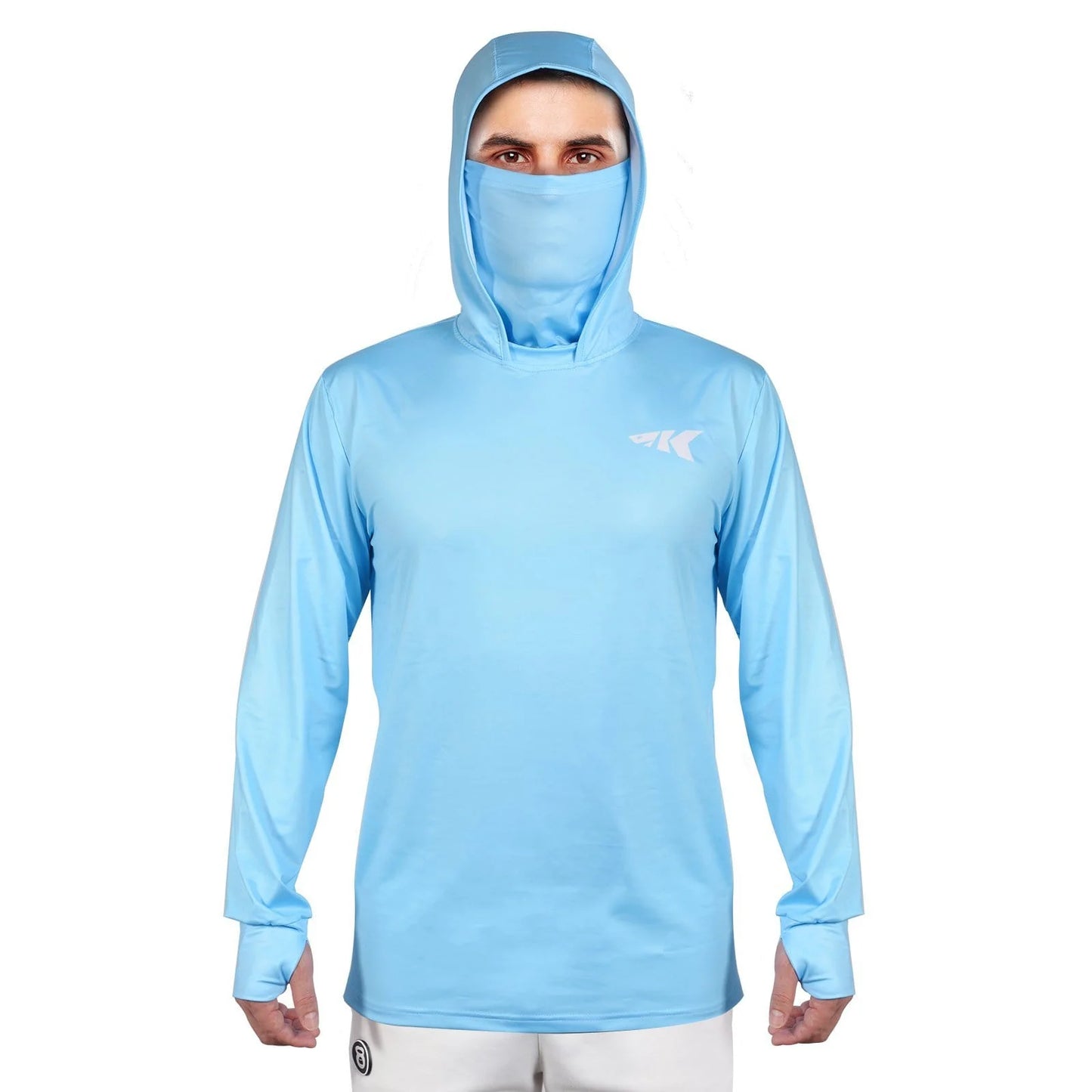 KastKing Men's Long Sleeve Fishing Shirt (With Neck Gaiter)