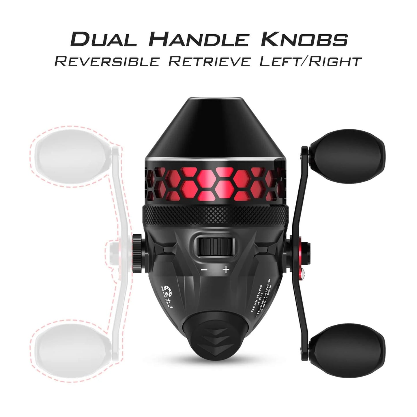 KastKing Brutus Spincast Fishing Reel