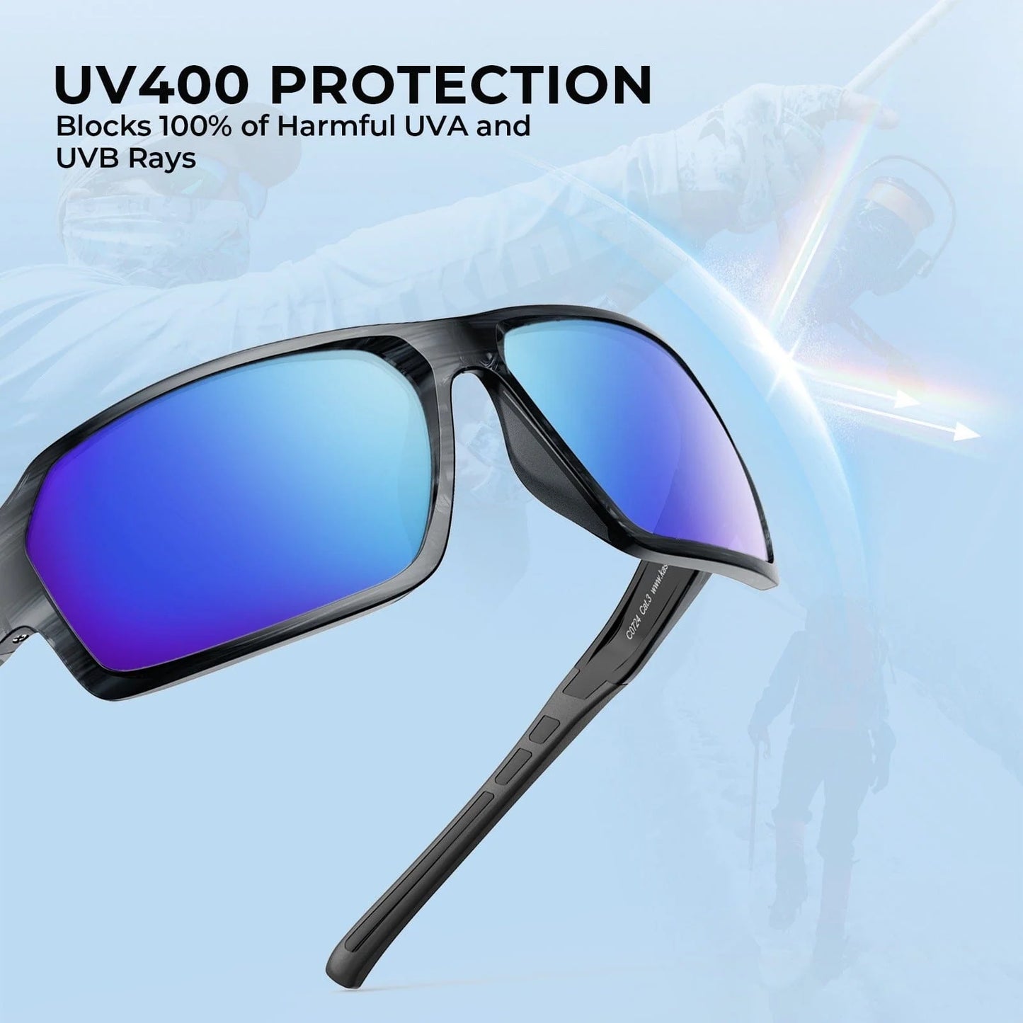 KastKing 3-Pack Polarized Fishing Sunglasses