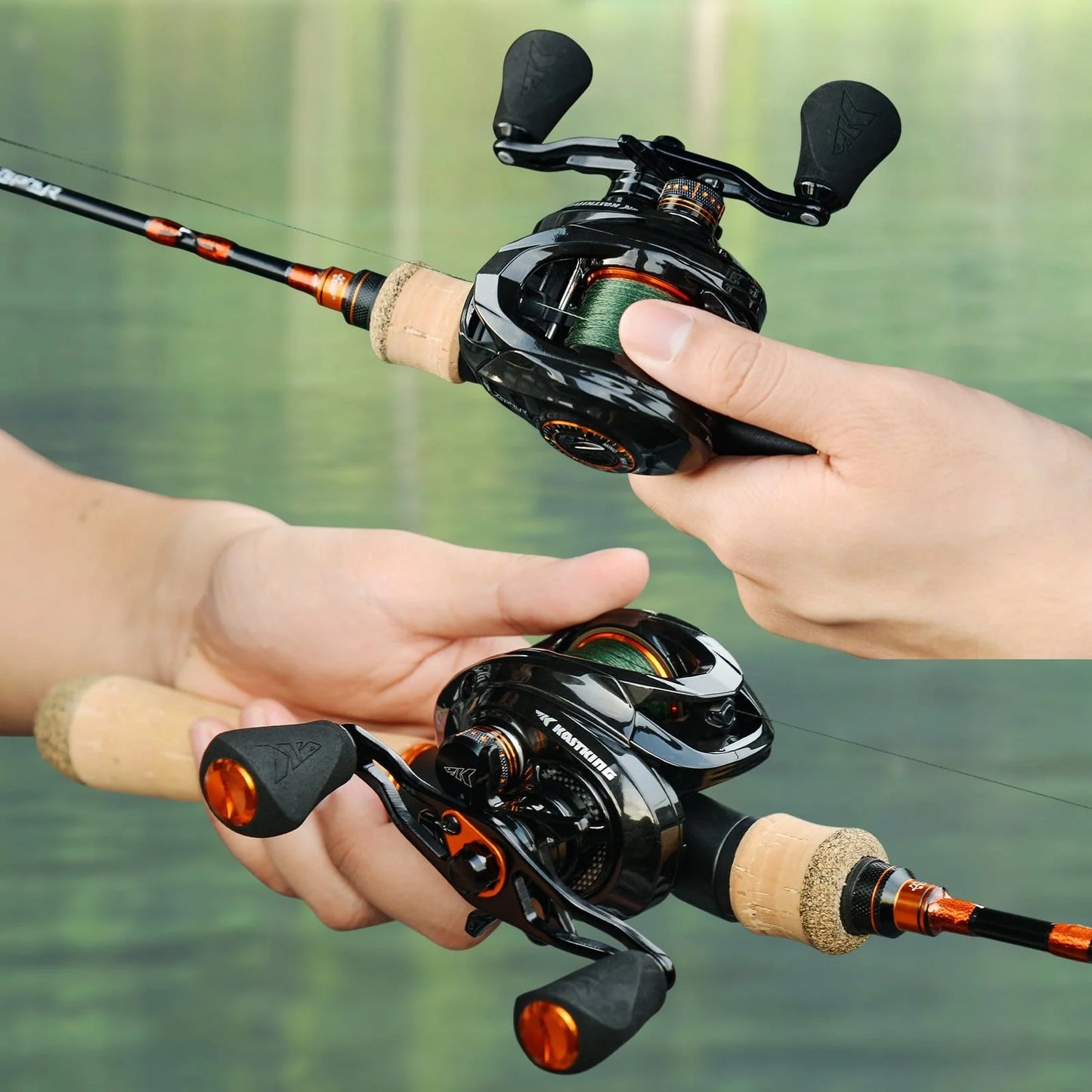 KastKing Zephyr Bait Finesse System Drag Clicker Baitcasting Reel