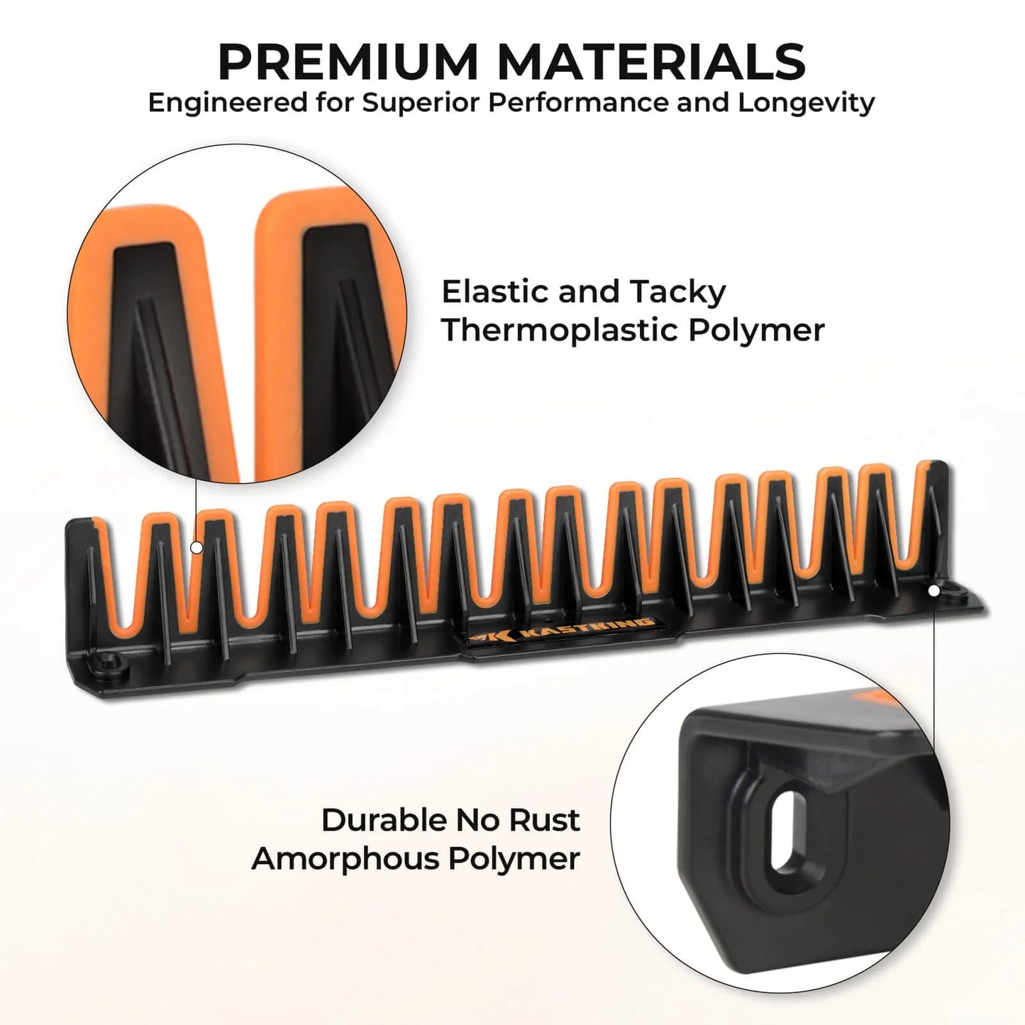 KastKing Brutus SpinCast Fishing Rod and Reel with Tackle Kit and V15 Vertical Fishing Rod Holder Combo