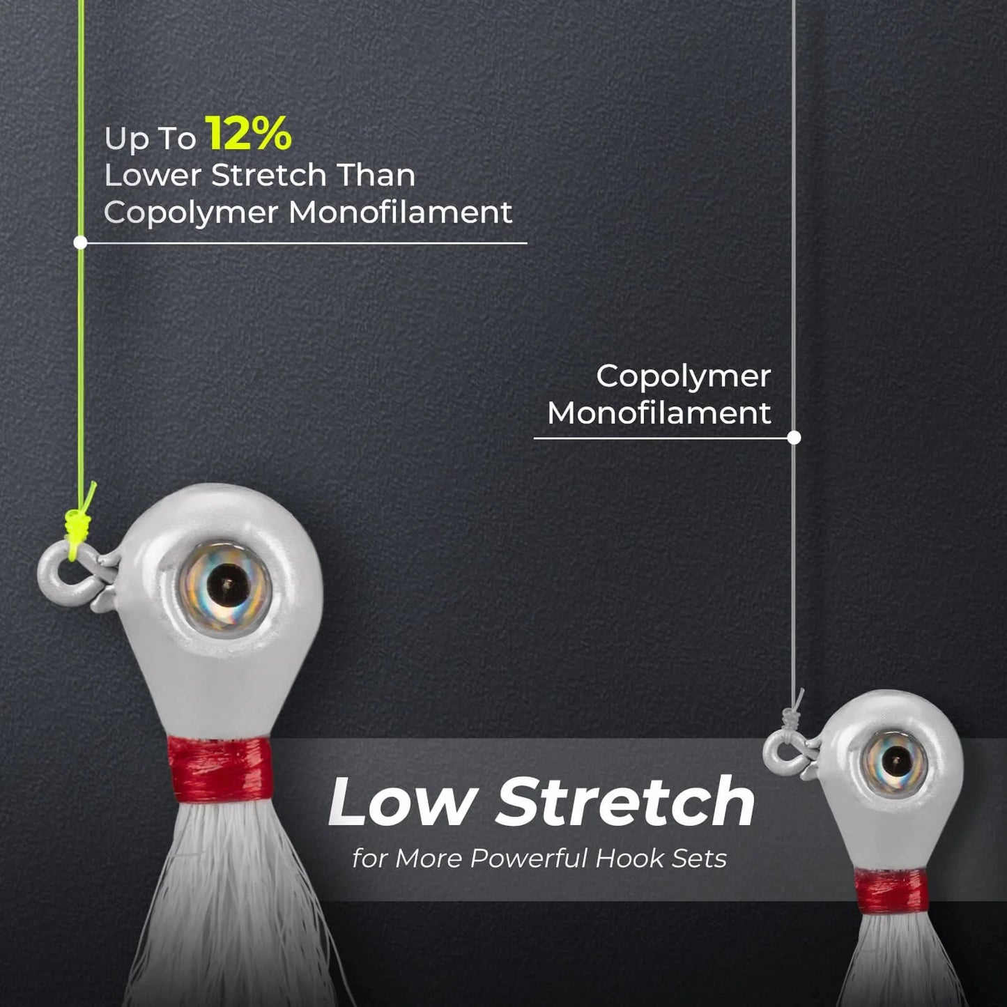 KastKing TriPolymer Crappie Advanced Monofilament Fishing Line