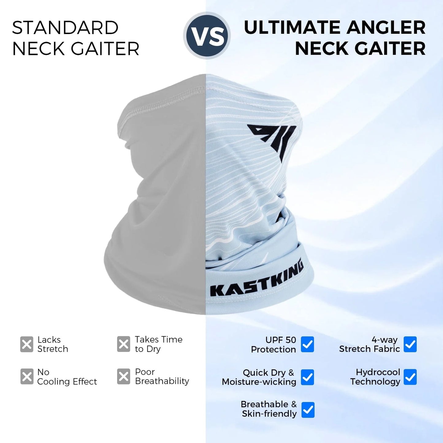 KastKing Ultimate Angler UPF 50 Neck Gaiter