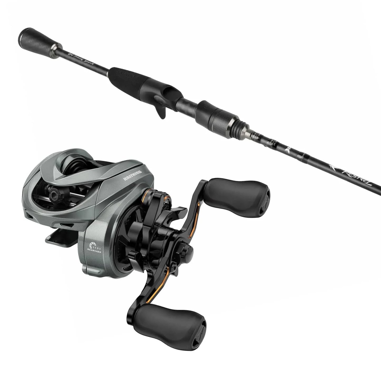KastKing Kestrel BFS Baitcaster Rod and Reel Combo
