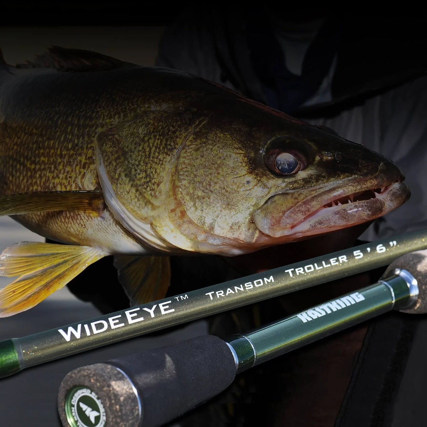 KastKing WideEye Walleye Fishing Rod