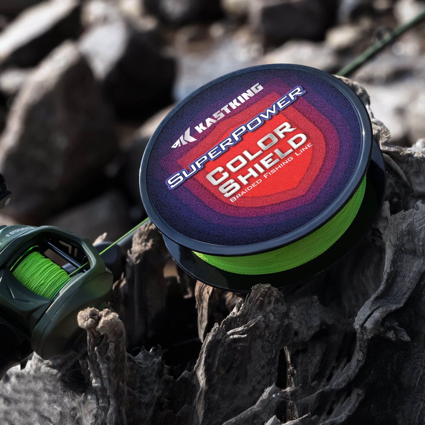 KastKing SuperPower ColorShield Braided Fishing line