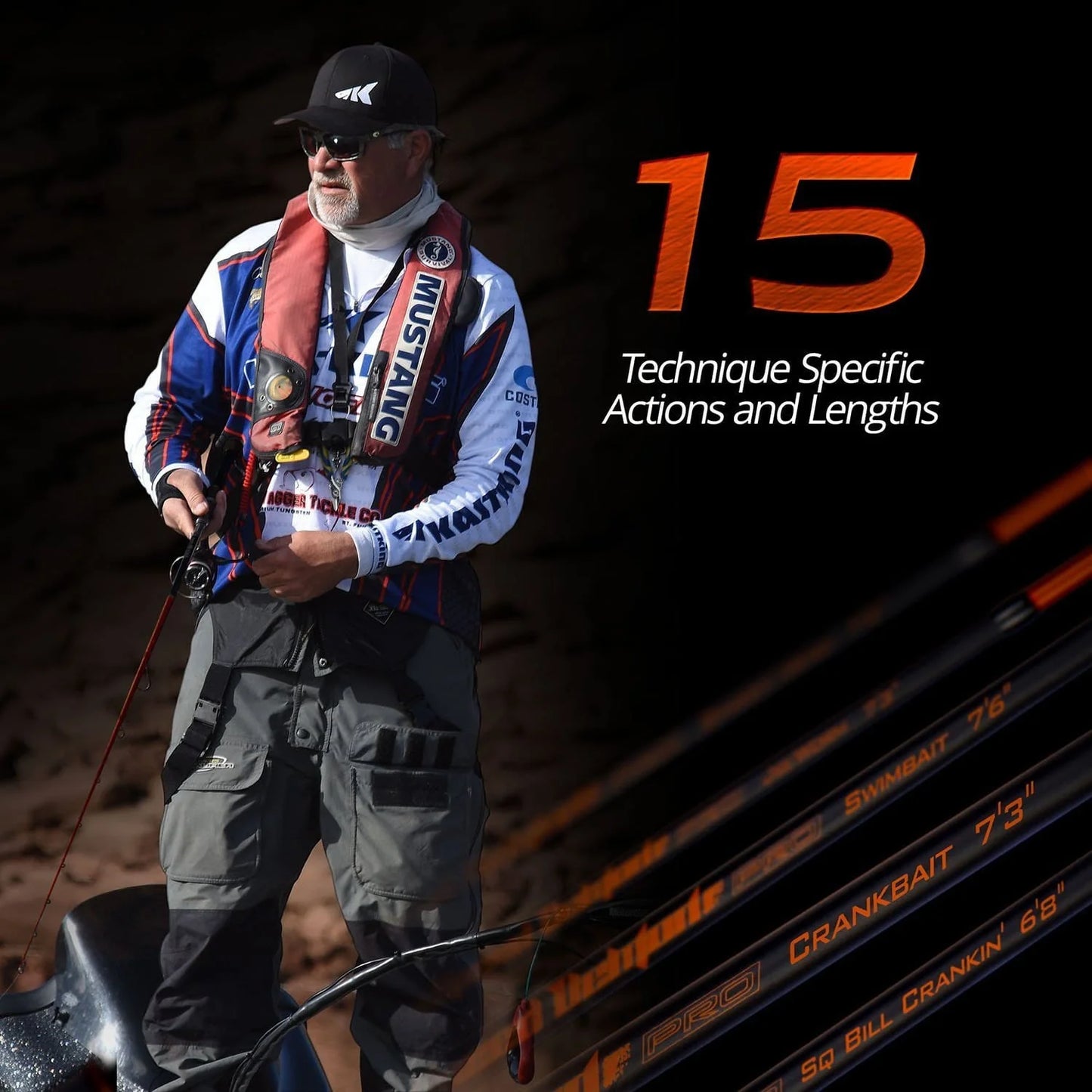 KastKing Speed Demon Pro Tournament Series Fishing Rods
