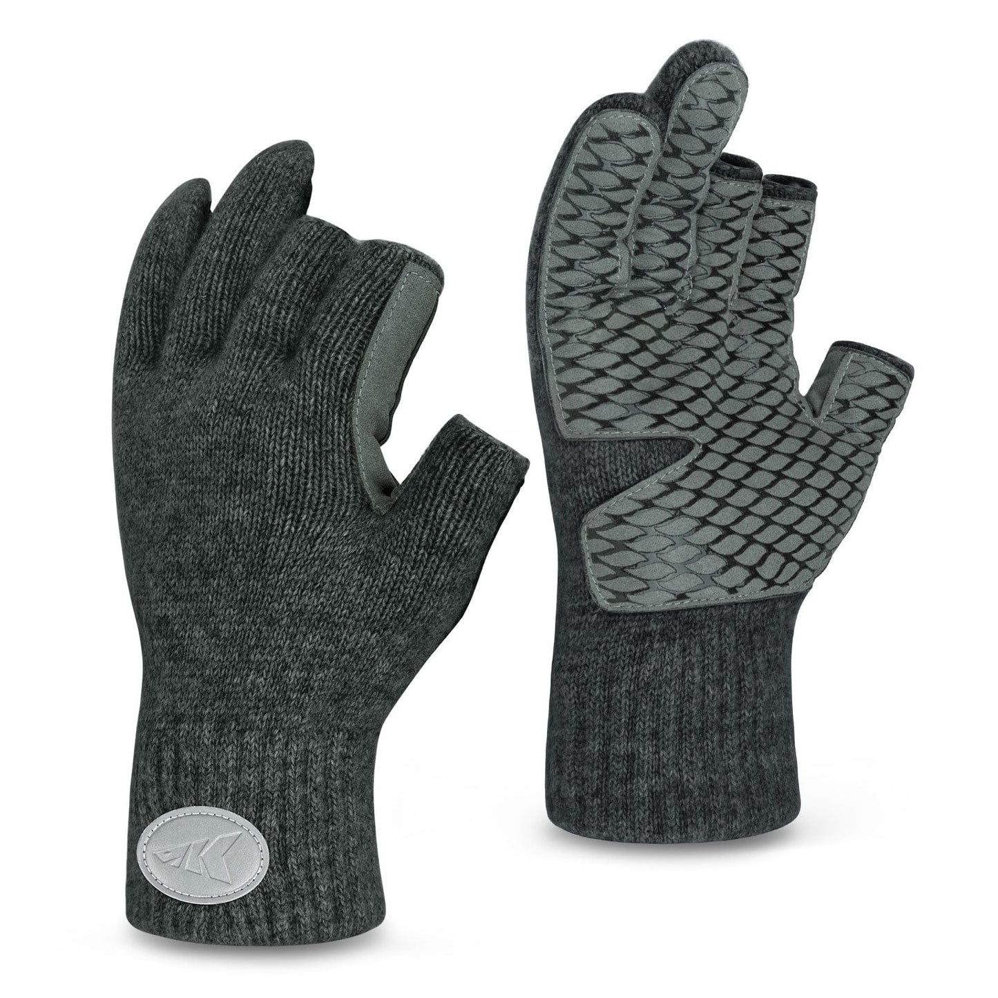 KastKing Bully Wooly Fingerless Wool Fishing Gloves