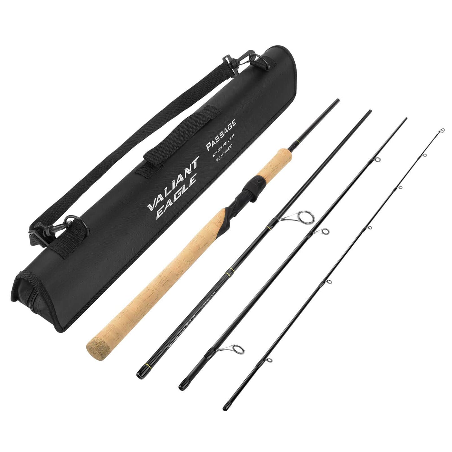 KastKing Valiant Eagle Passage Travel Fishing Rods