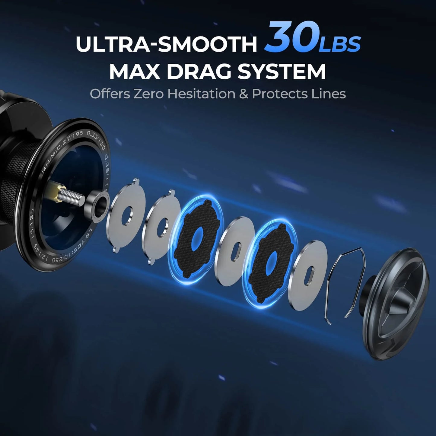 KastKing Big Game Spinning Fishing Rod and Reel Combo