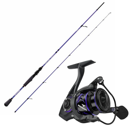 KastKing Royale Legend Pro & Megajaws Elite Spinning Fishing Rod and Reel Combo
