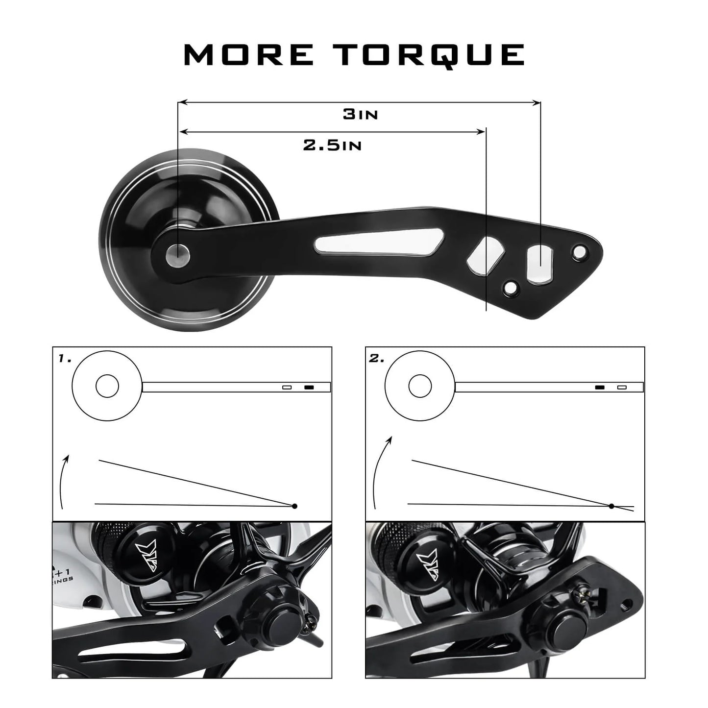 KastKing Kapstan Elite 300 Powerful Handle Baitcasting Reel