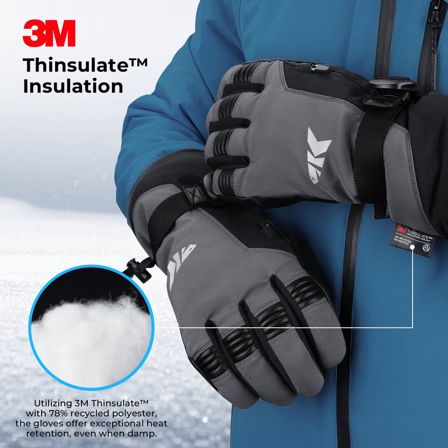 KastKing ThermoGrip Full Finger Gloves
