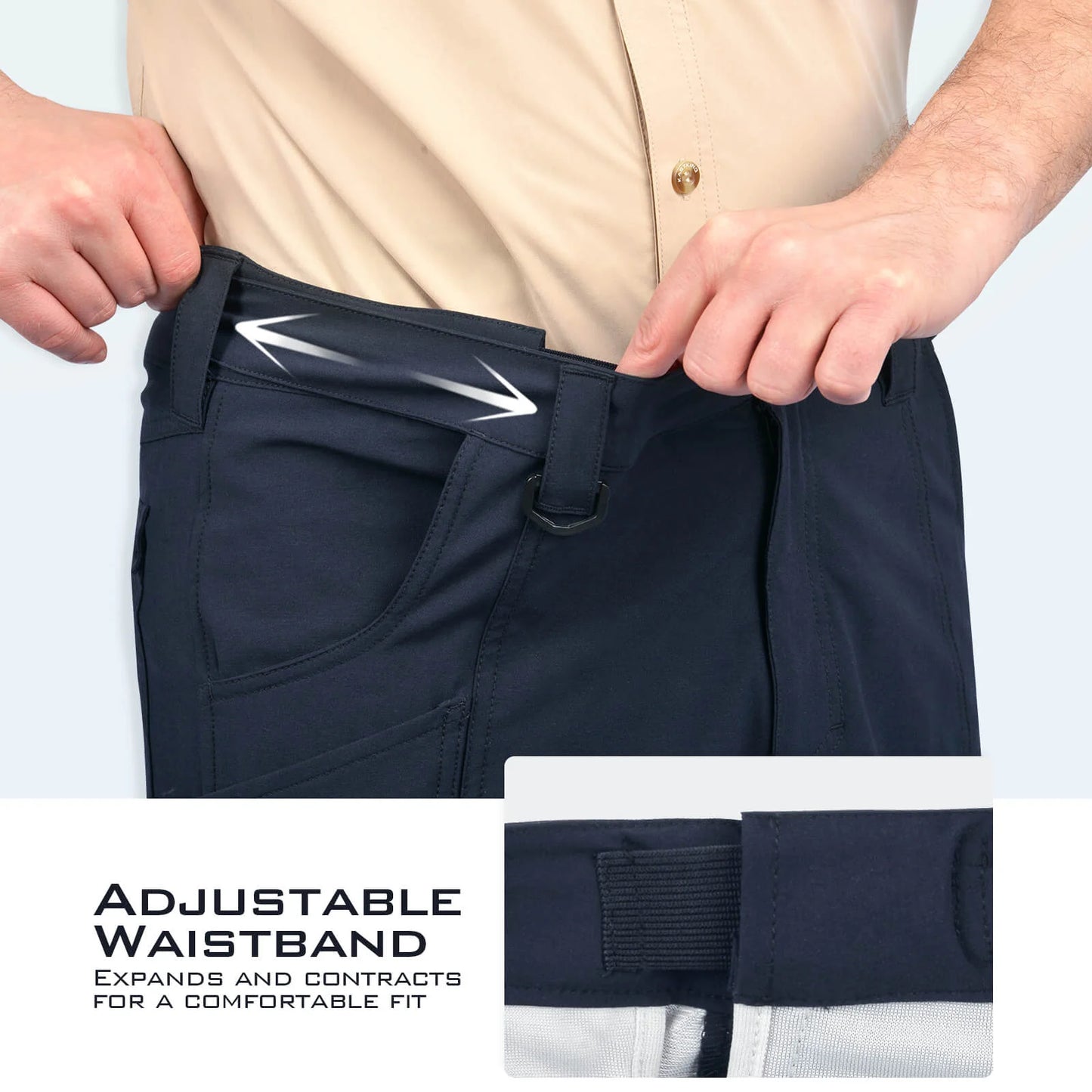 KastKing Men's Casual Hiking Cargo Shorts