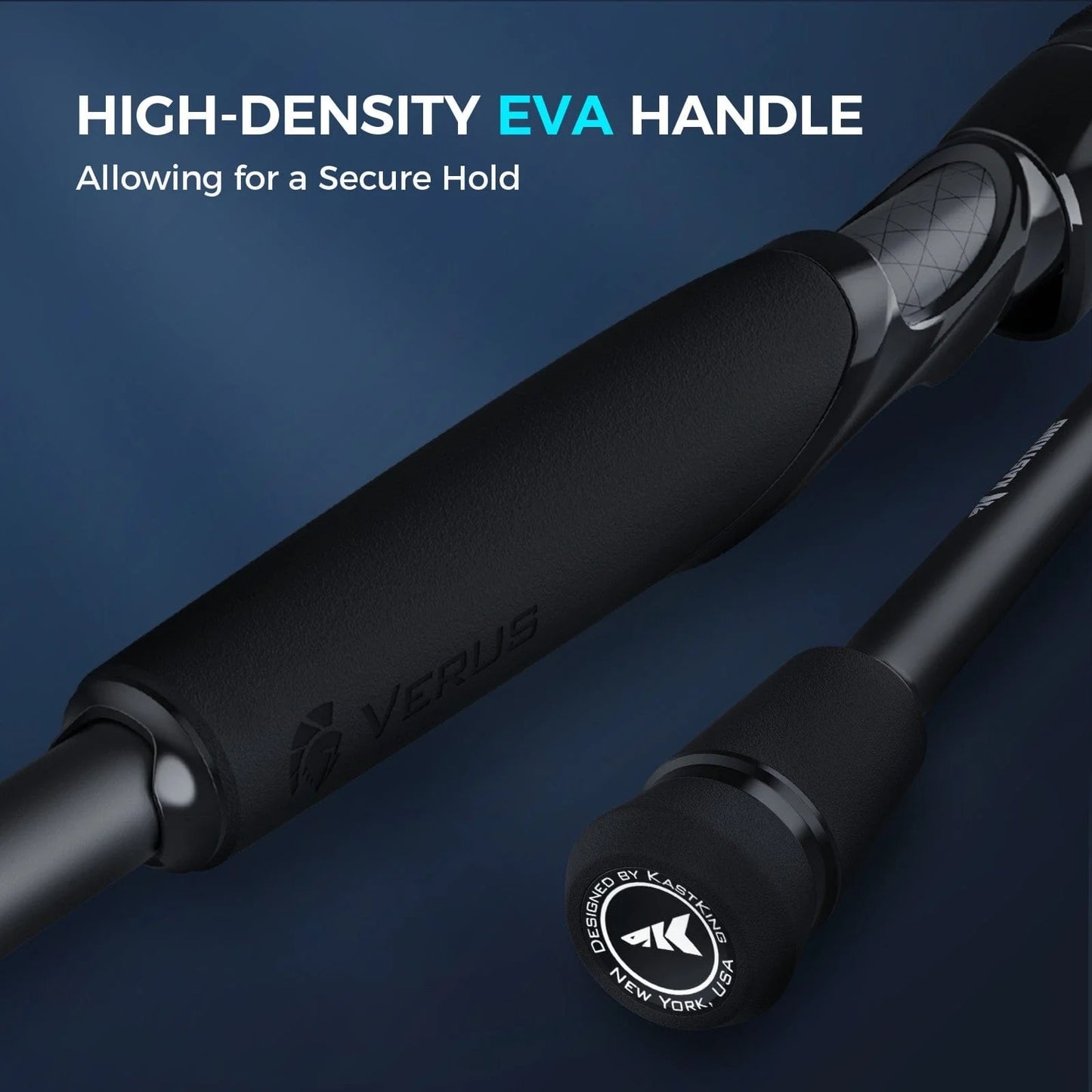 KastKing Verus Performance Spinning Fishing Rod with Extra Tip