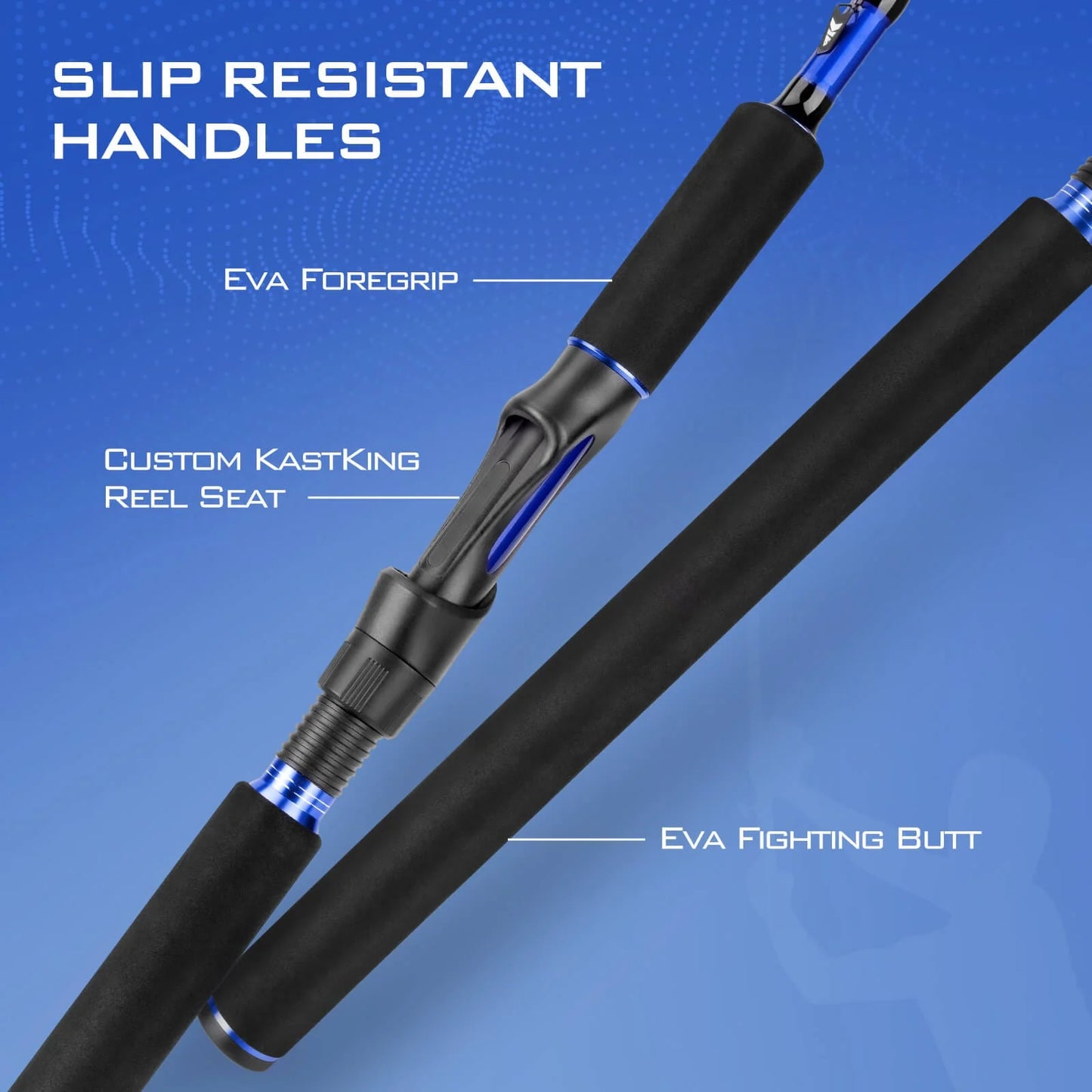 KastKing Centron Spinning Fishing Rod and Reel Combo