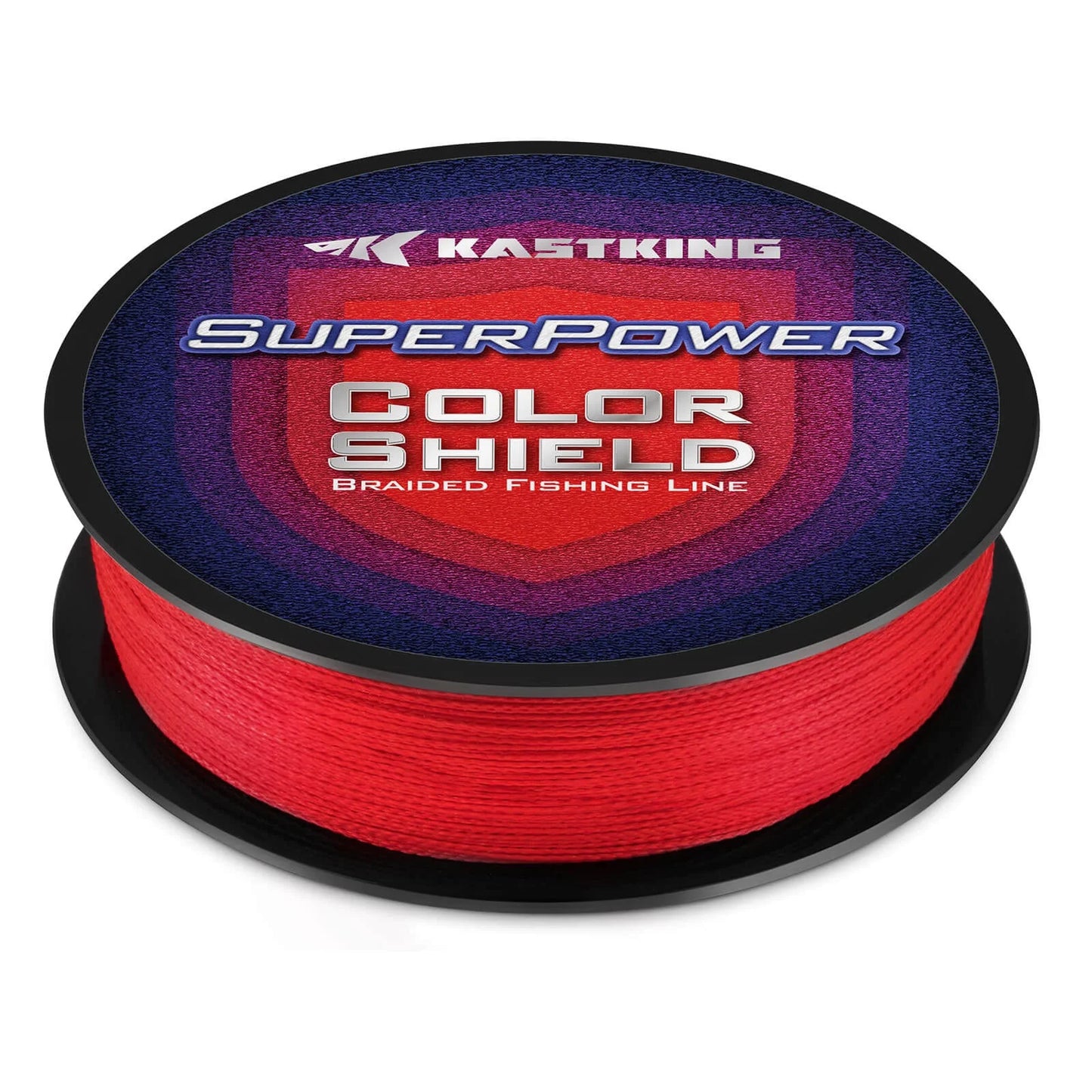 KastKing SuperPower ColorShield Braided Fishing line - 300YDS