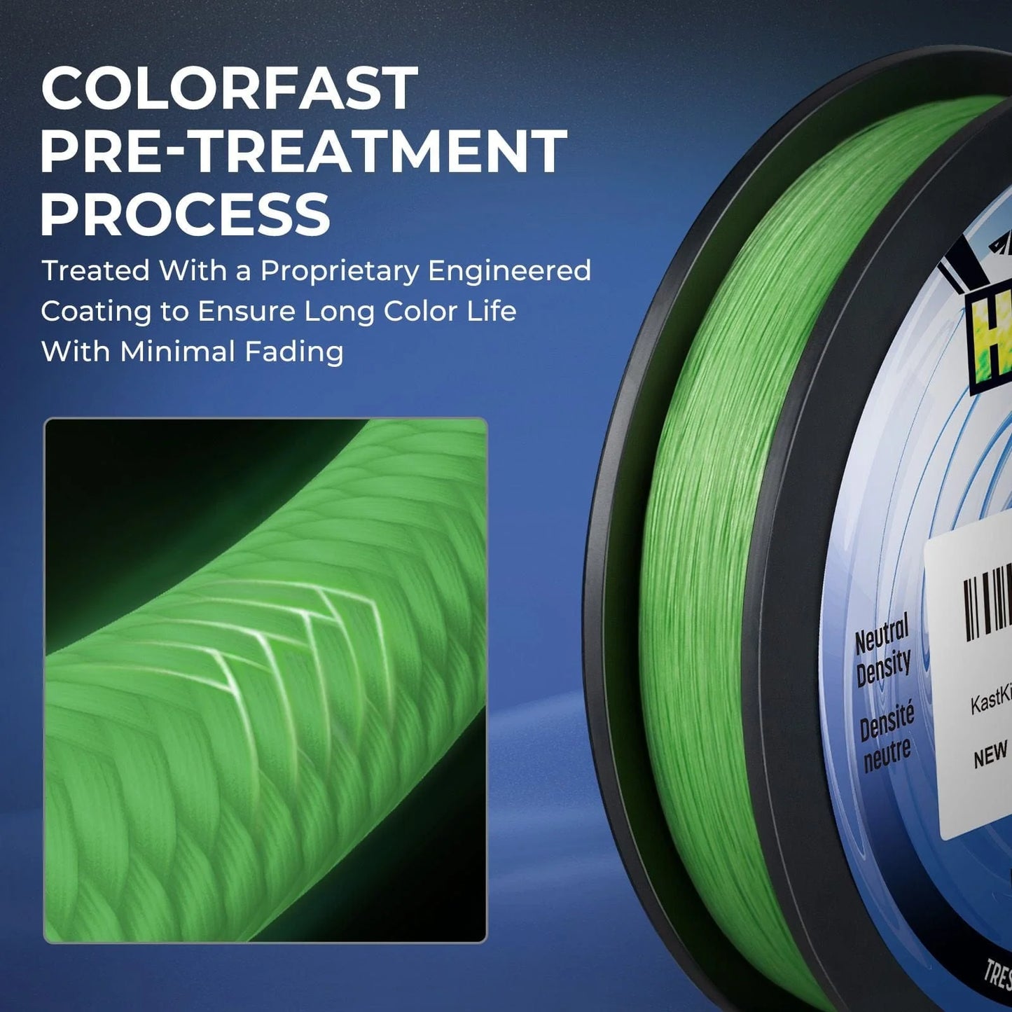 KastKing Hammer FFS Finesse Neutral Density Braided Fishing Line