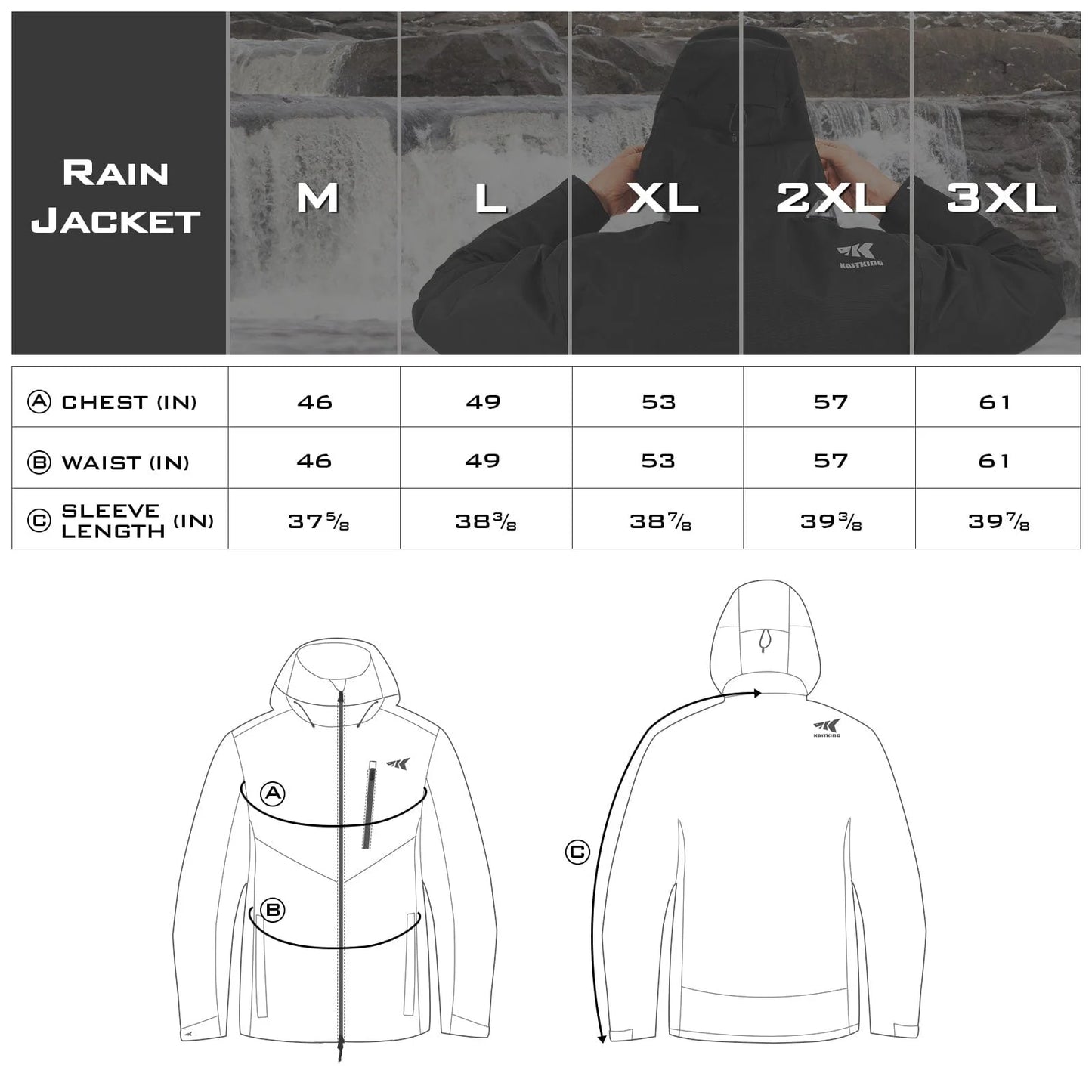 KastKing Deflektor Waterproof Fishing Jacket