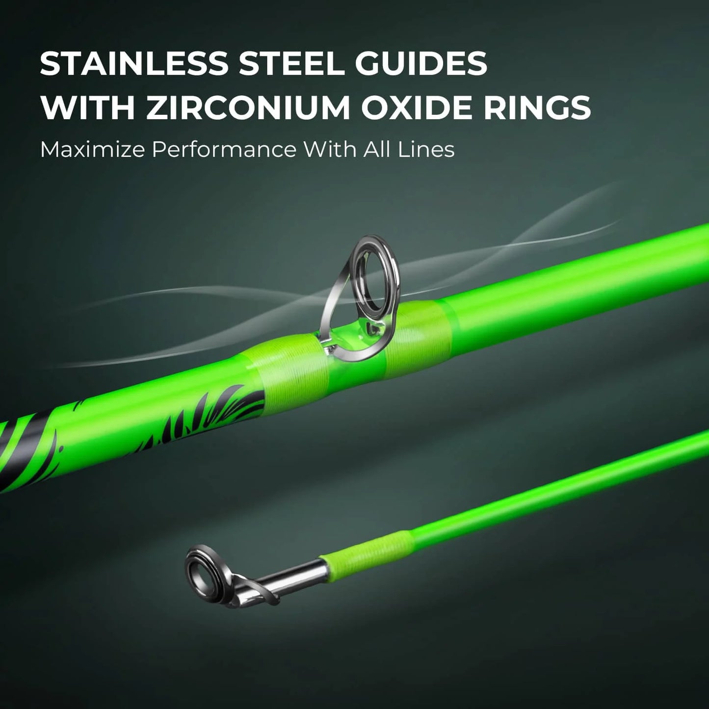 KastKing Zephyr Dual-tip Baitcaster Rod and Reel Combo