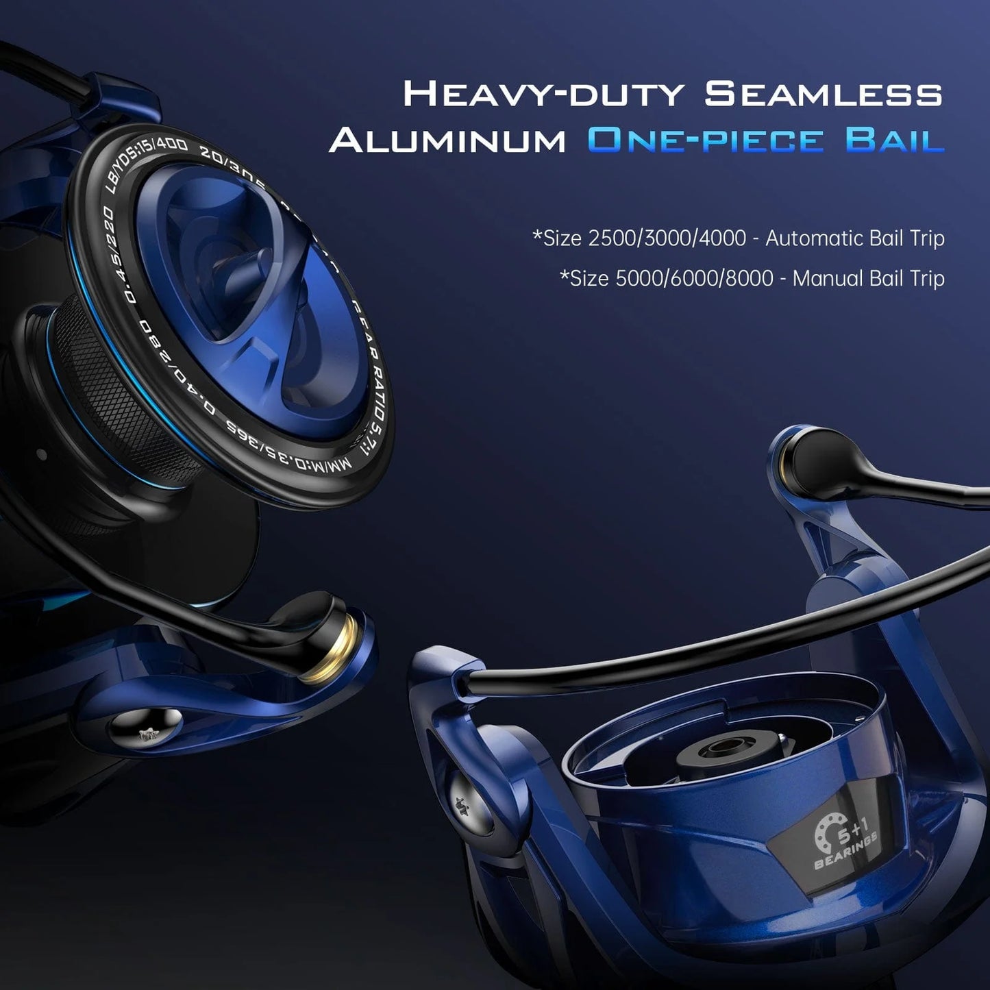 KastKing Kapstan SE & Kong Saltwater Spinning Reel Combo