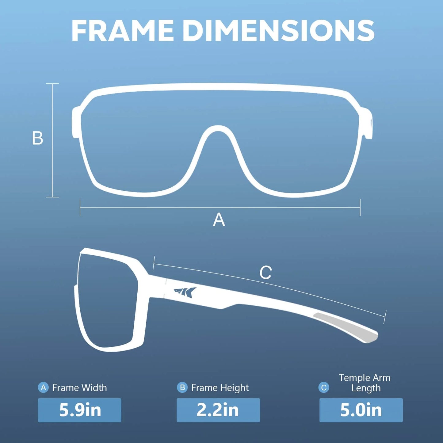 KastKing Gunnison Polarized Sports Sunglasses