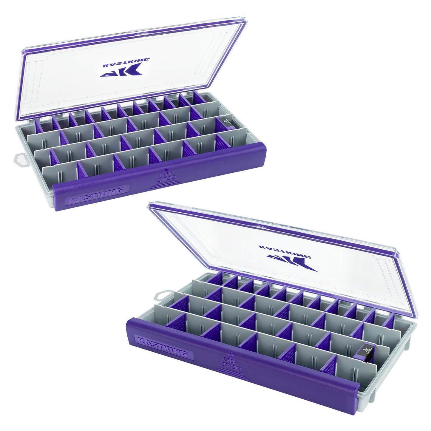 KastKing HyperSeal Waterproof Tackle Box - Purple