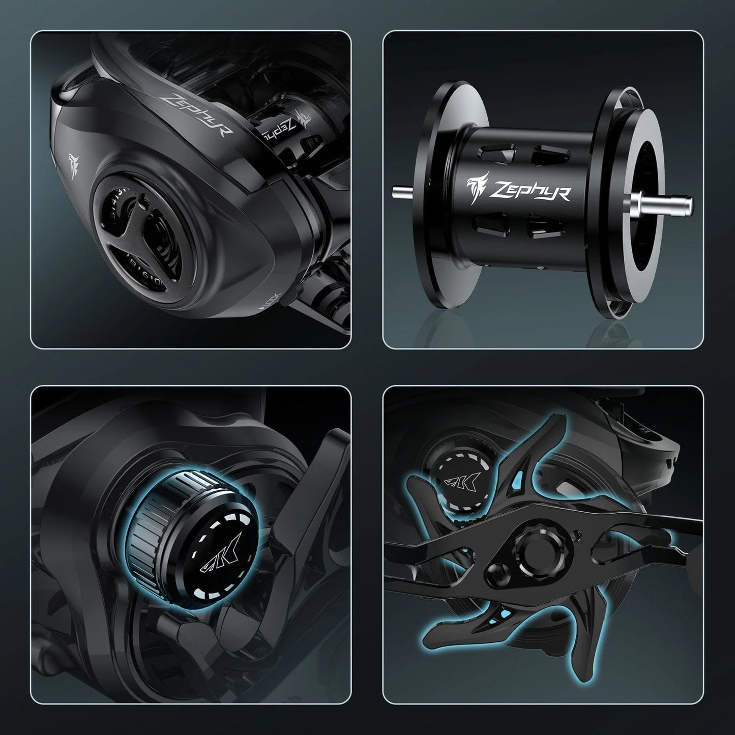 KastKing Zephyr Baitcasting Reel