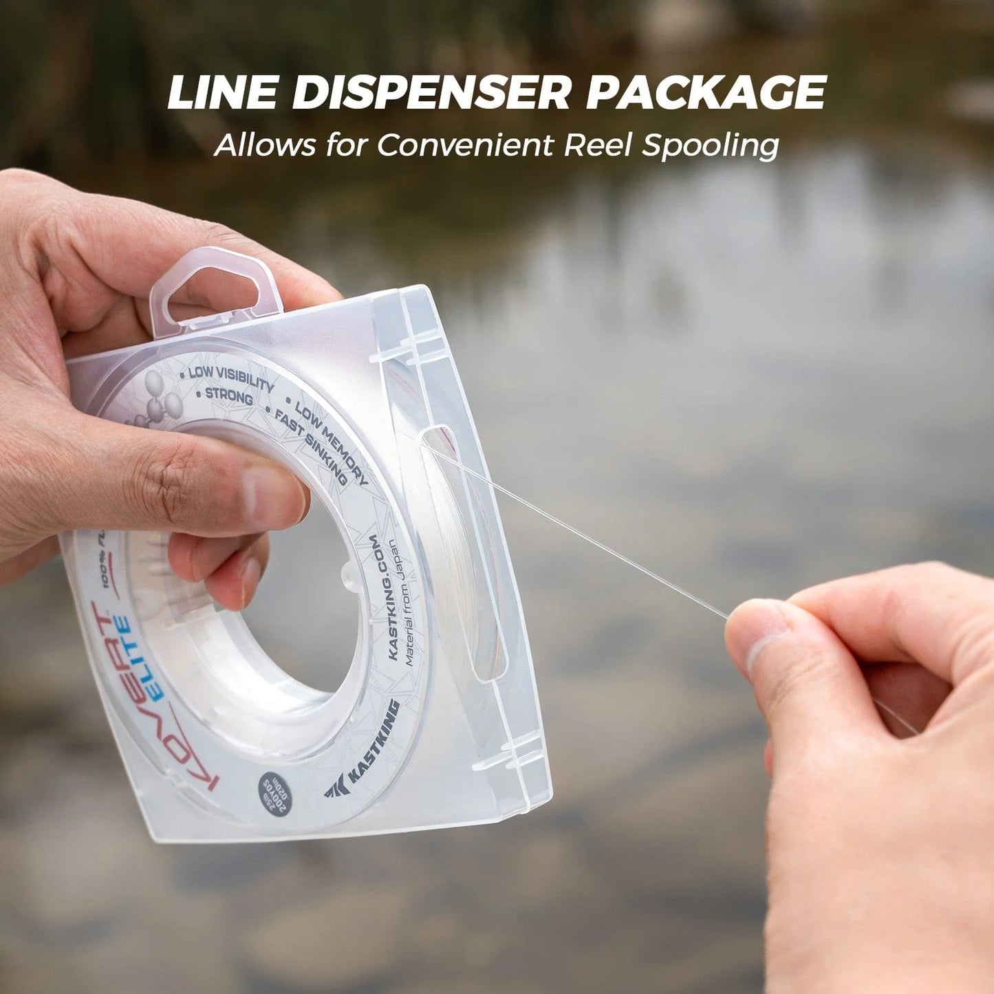 KastKing Kovert Elite 100% Fluorocarbon Fishing line