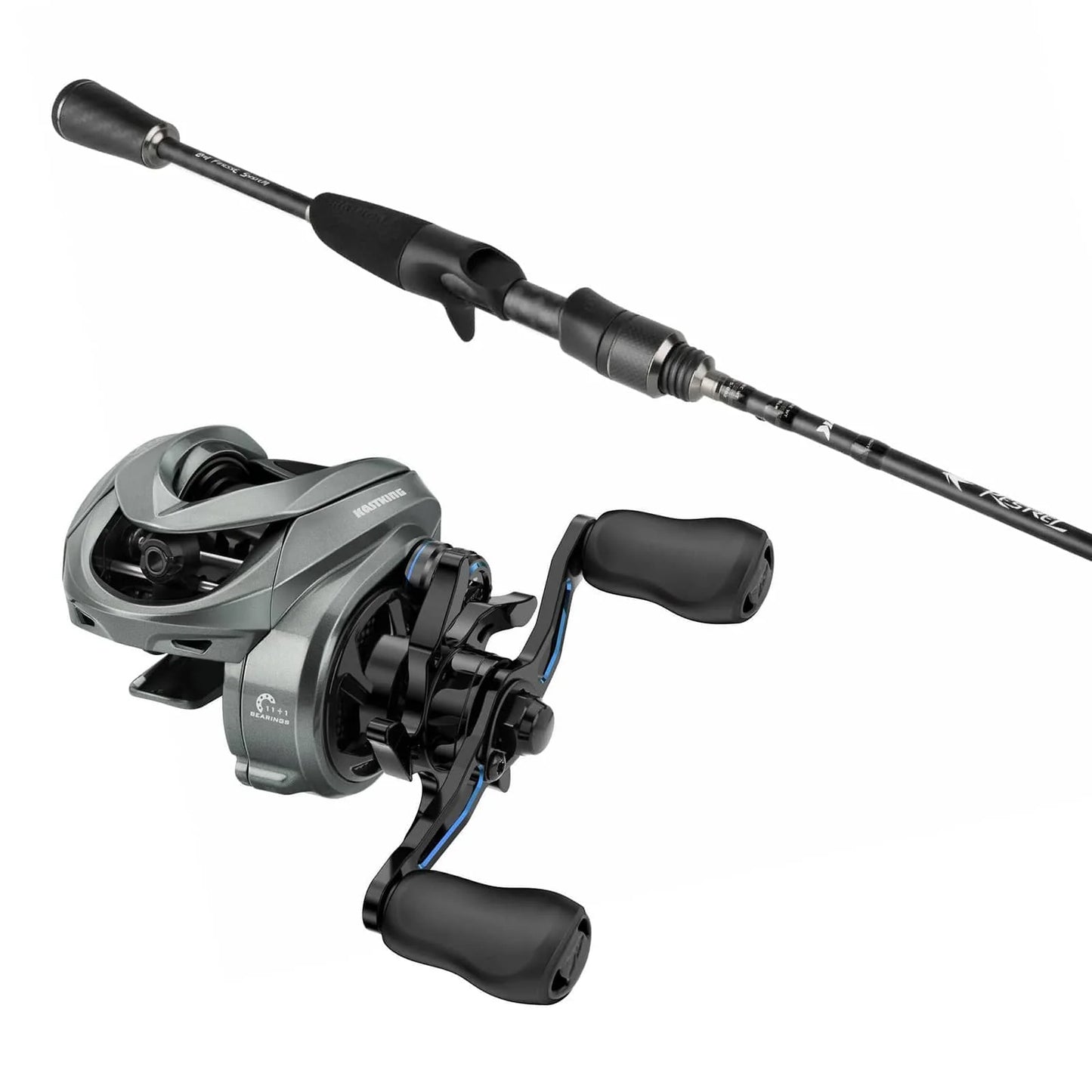 KastKing Kestrel BFS Baitcaster Rod and Reel Combo