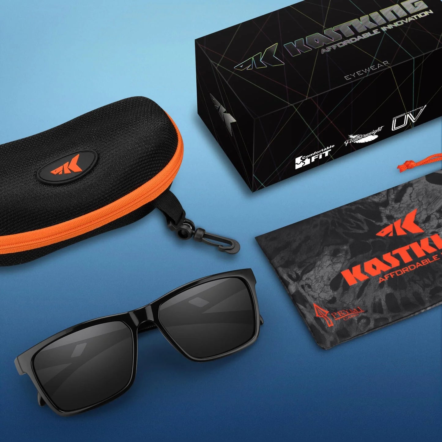 KastKing FlatRock Polarized Sport Sunglasses