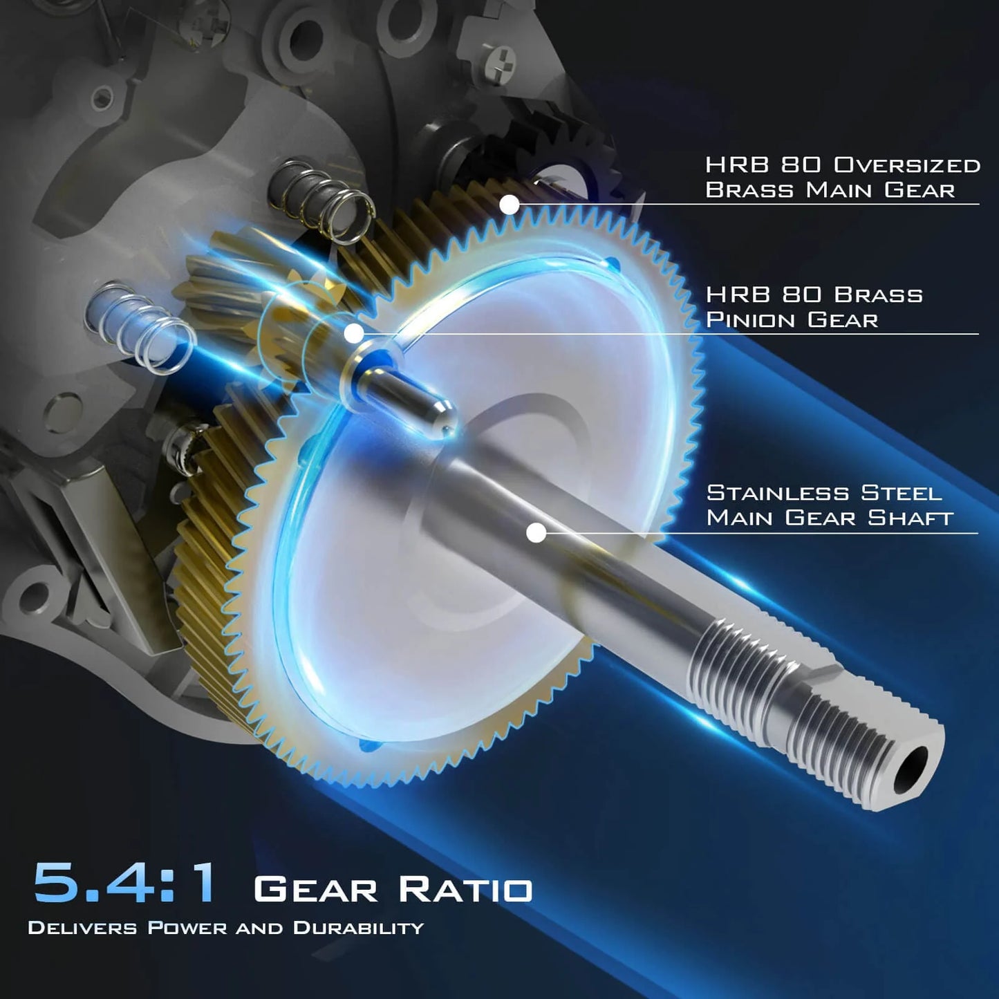 KastKing Kapstan Elite 300 Powerful Handle Baitcasting Reel