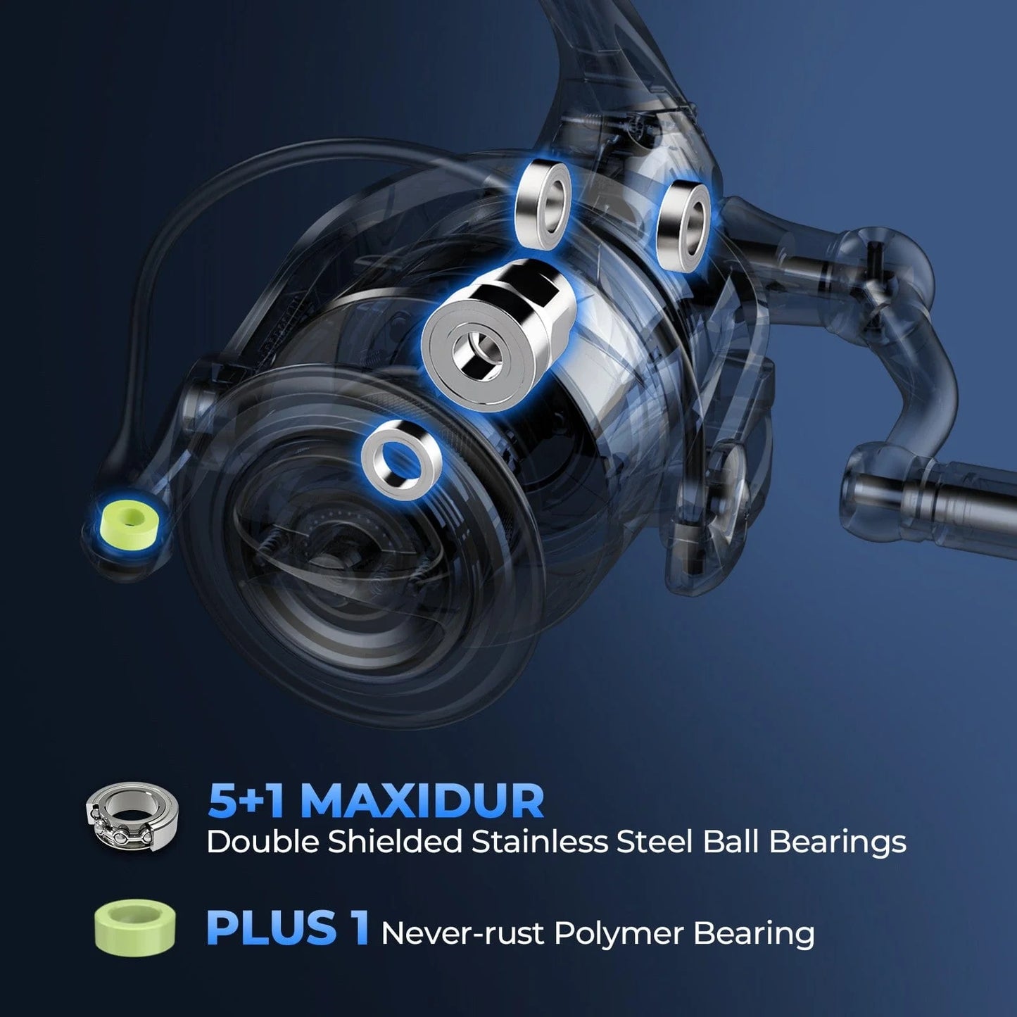 KastKing ReKon Saltwater Spinning Fishing Rod and Reel Combo