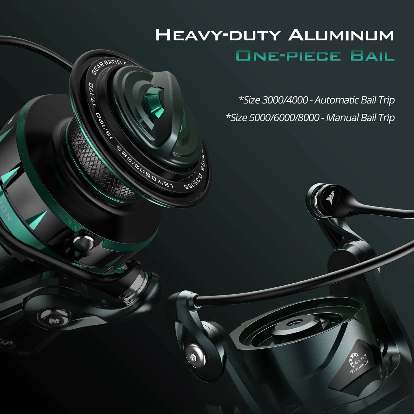 KastKing Kapstan Elite High Speed Saltwater Spinning Reel