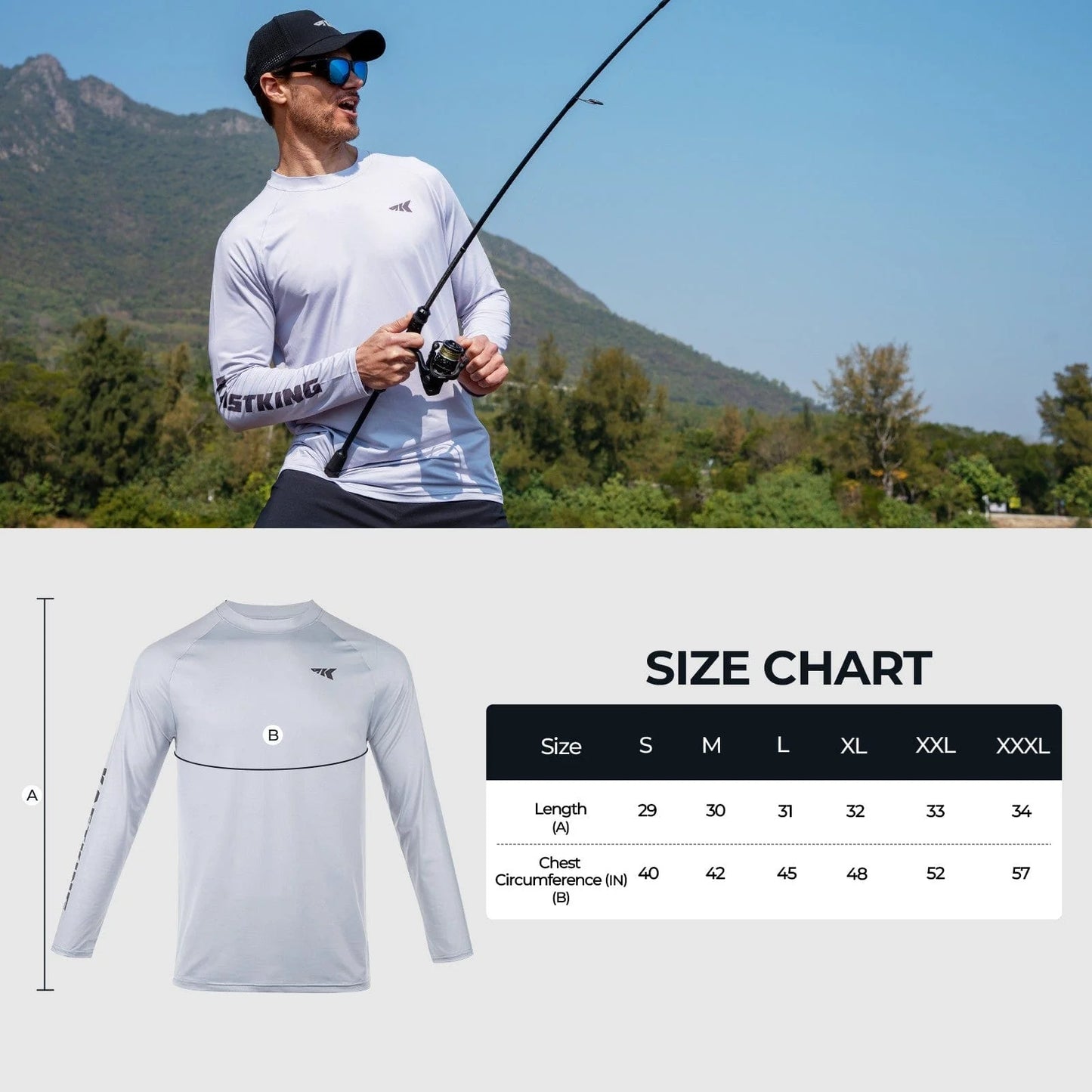 KastKing Sol Armis UPF 50 Long Sleeve Fishing Shirts