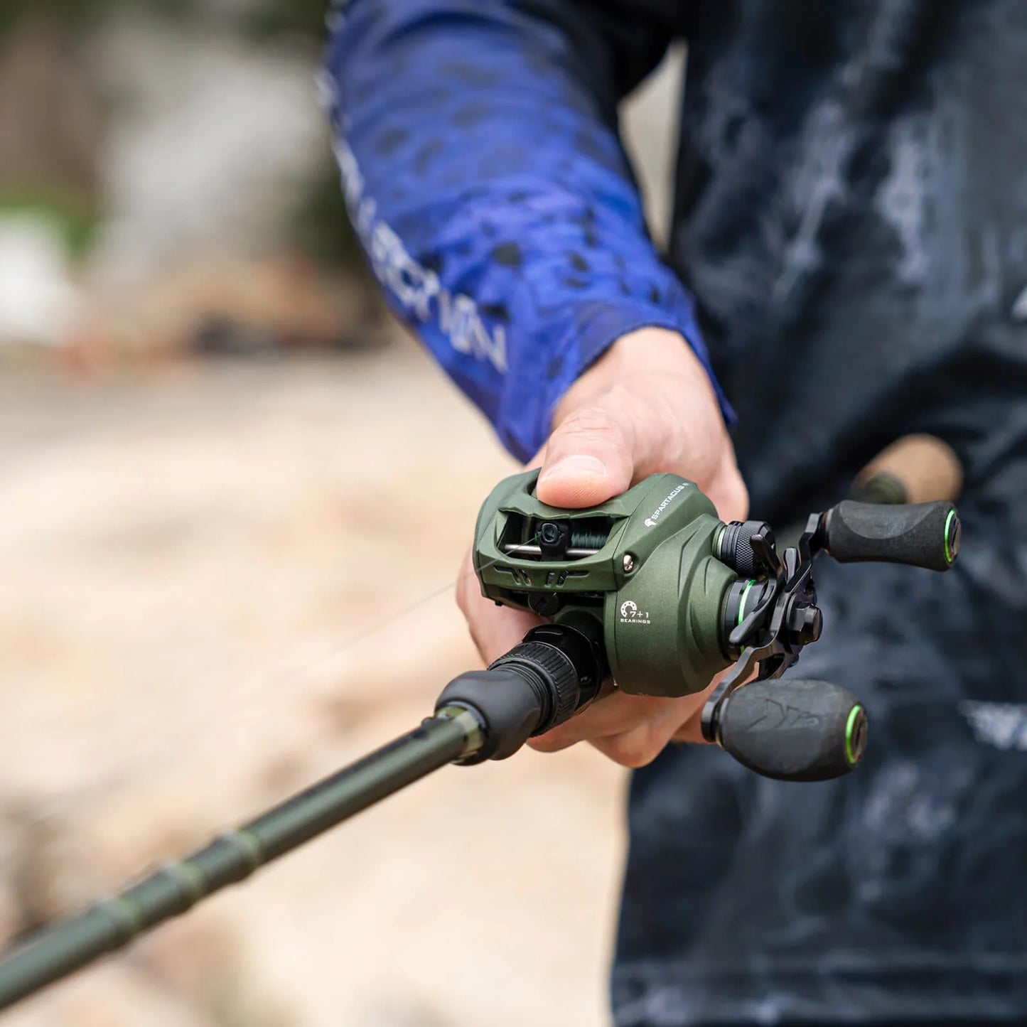 KastKing Spartacus II Twin-Tip Baitcaster Rod and Reel Combo