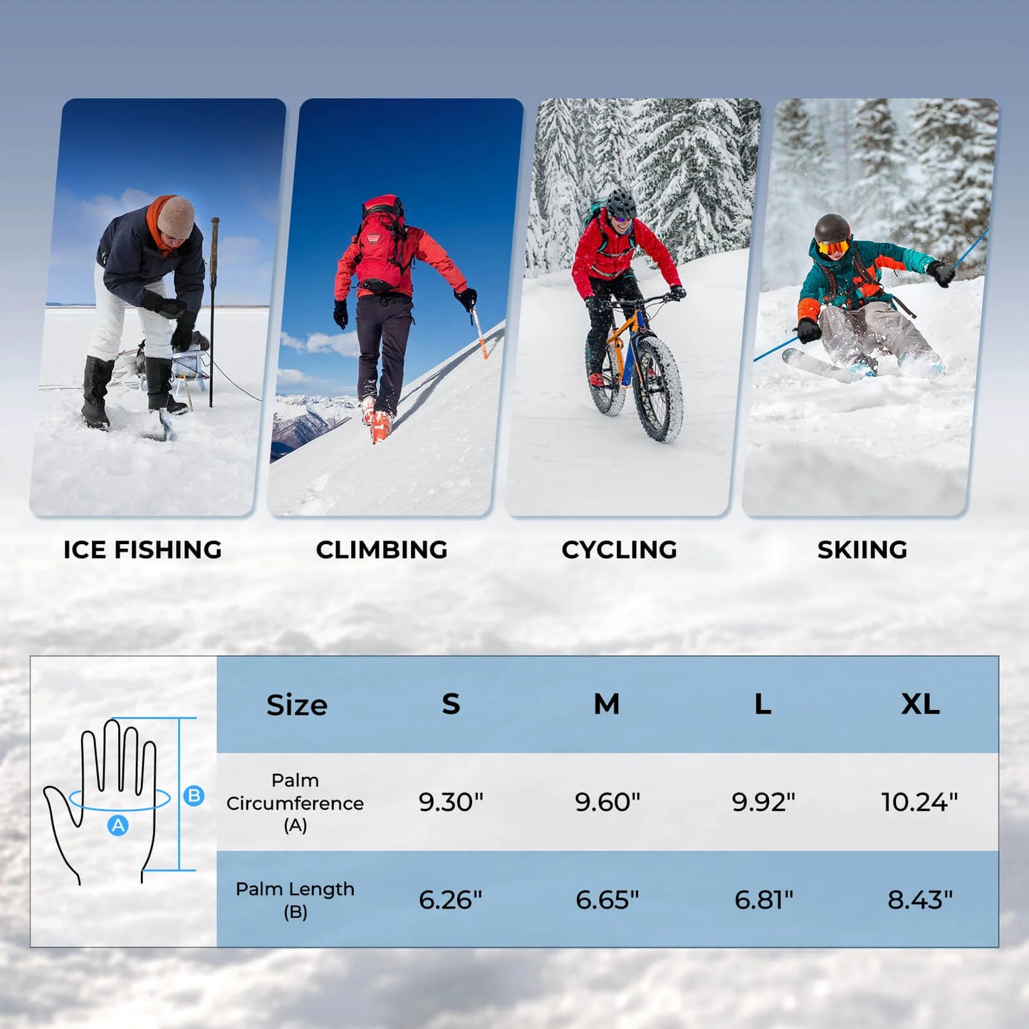 KastKing ThermoGrip Full Finger Gloves