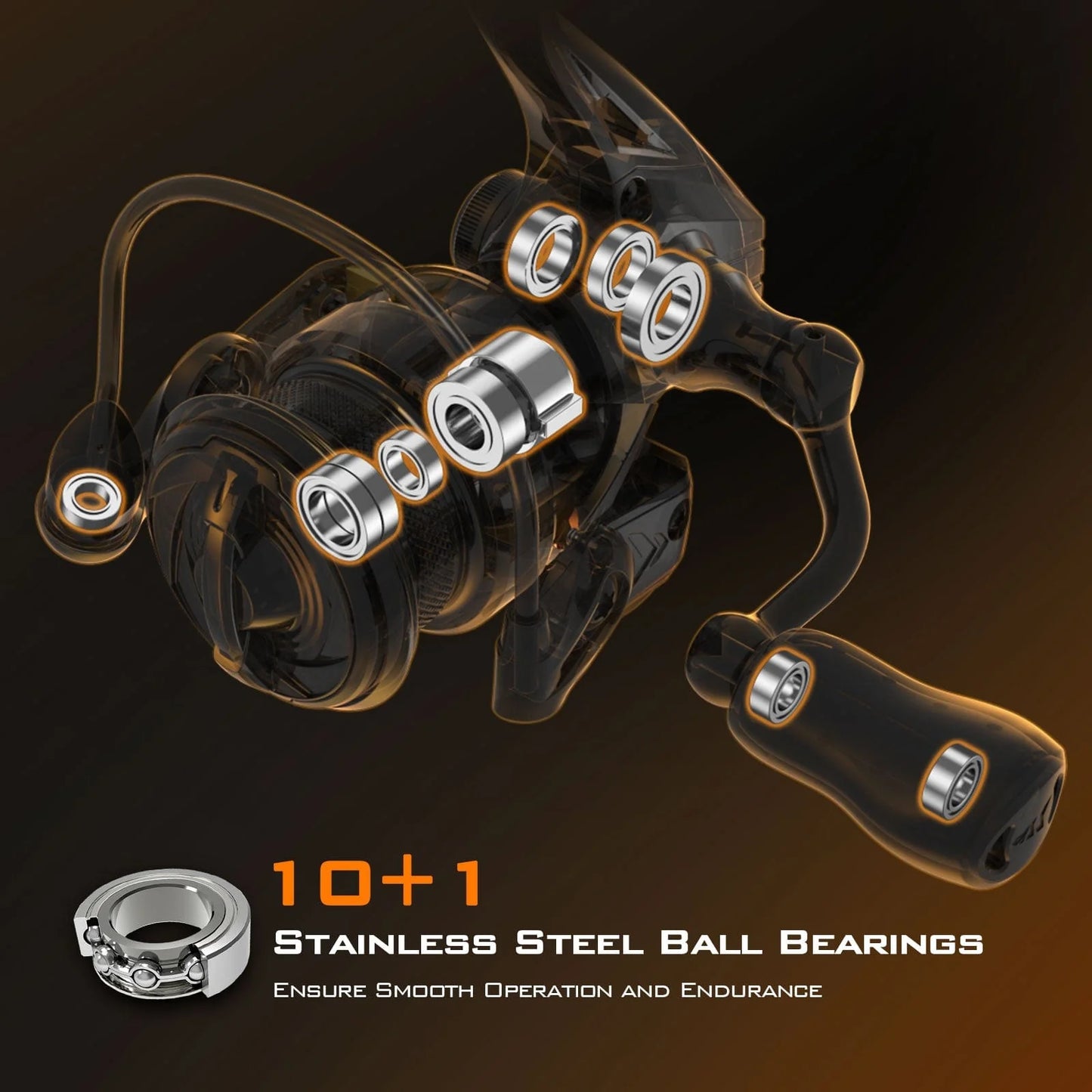 KastKing Kestrel SFS Spinning Fishing Rod and Reel Combo